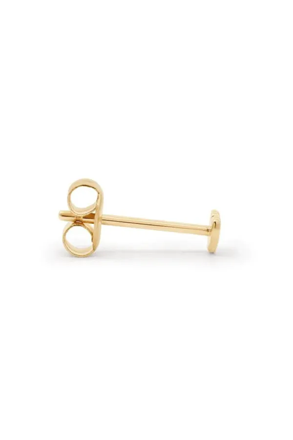 14kt Gold Sweetheart Earring