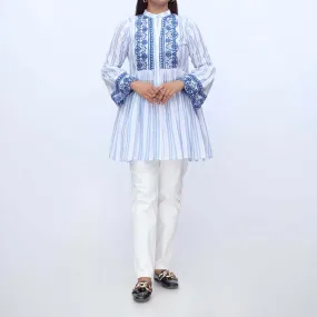 1PC- Embellished Doriya Jacquard Shirt PW3149