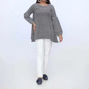 1PC- Embroidered Chikankari Shirt PW3187