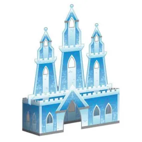 3D Snow Princess Castle Table Centerpiece