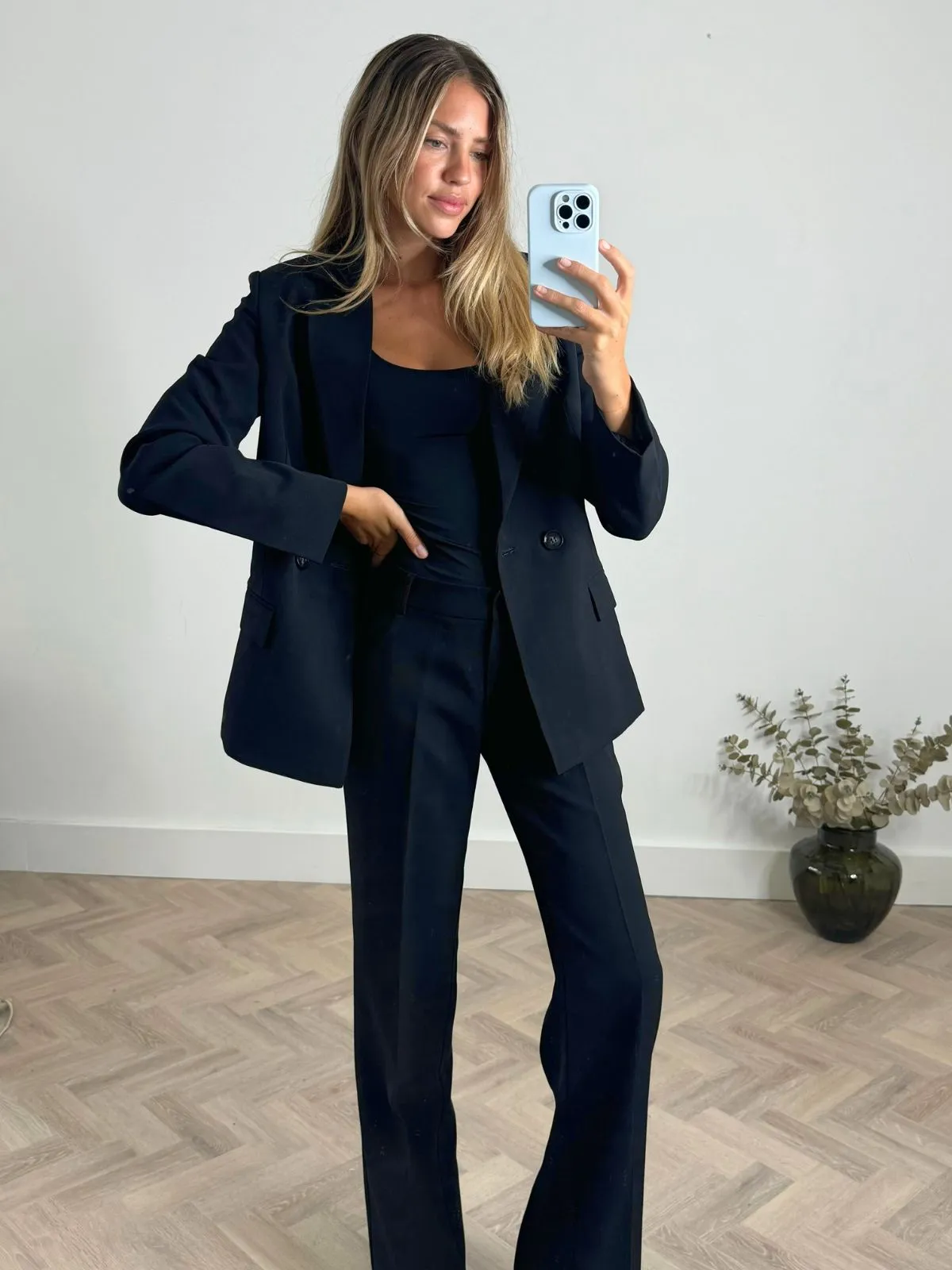 Adeline Tailored Blazer / Black