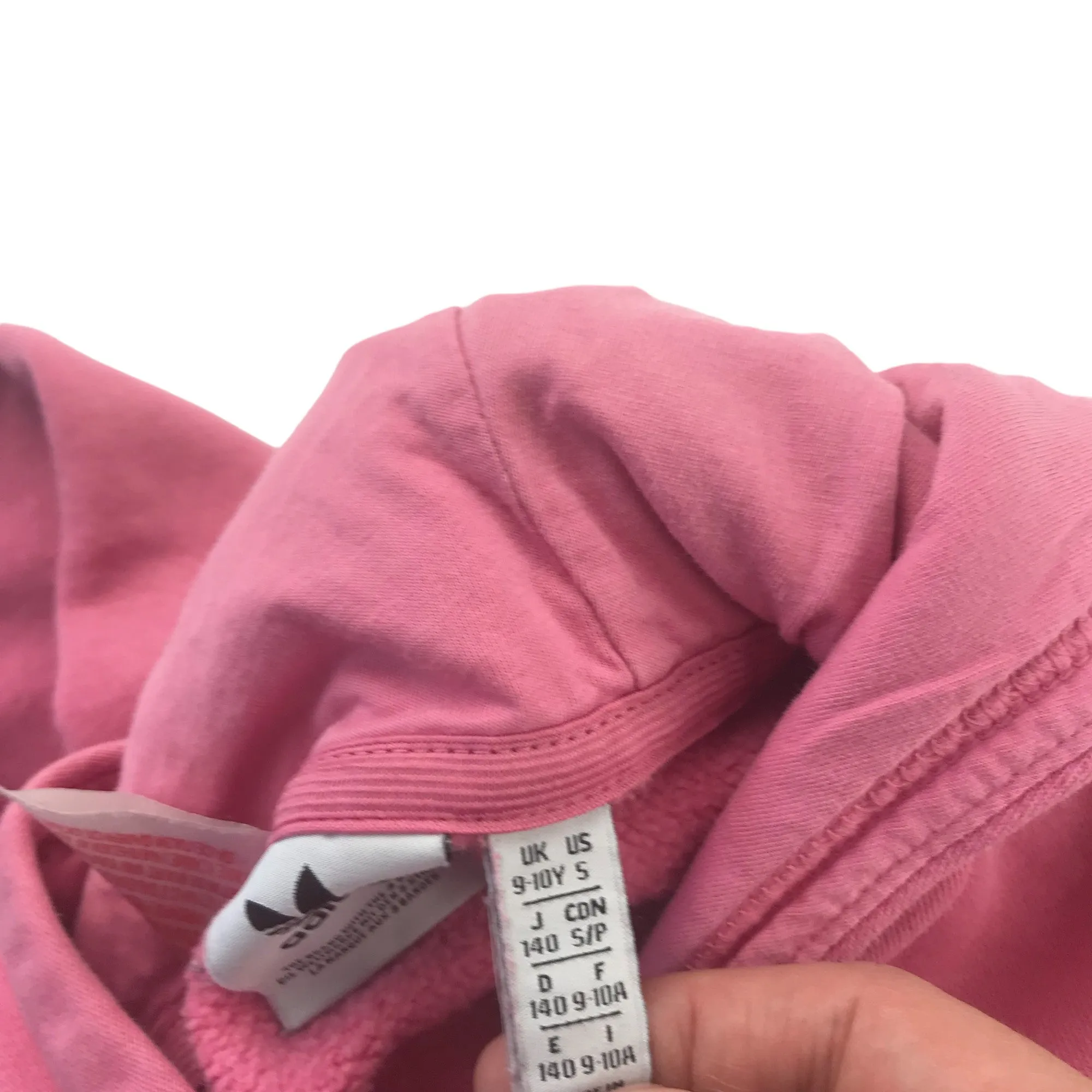 Adidas hoodie 8-10 years pink classic pullover