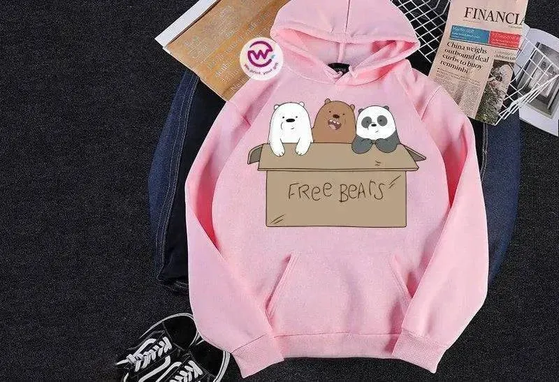 Adult Hoodies - 3 Bears