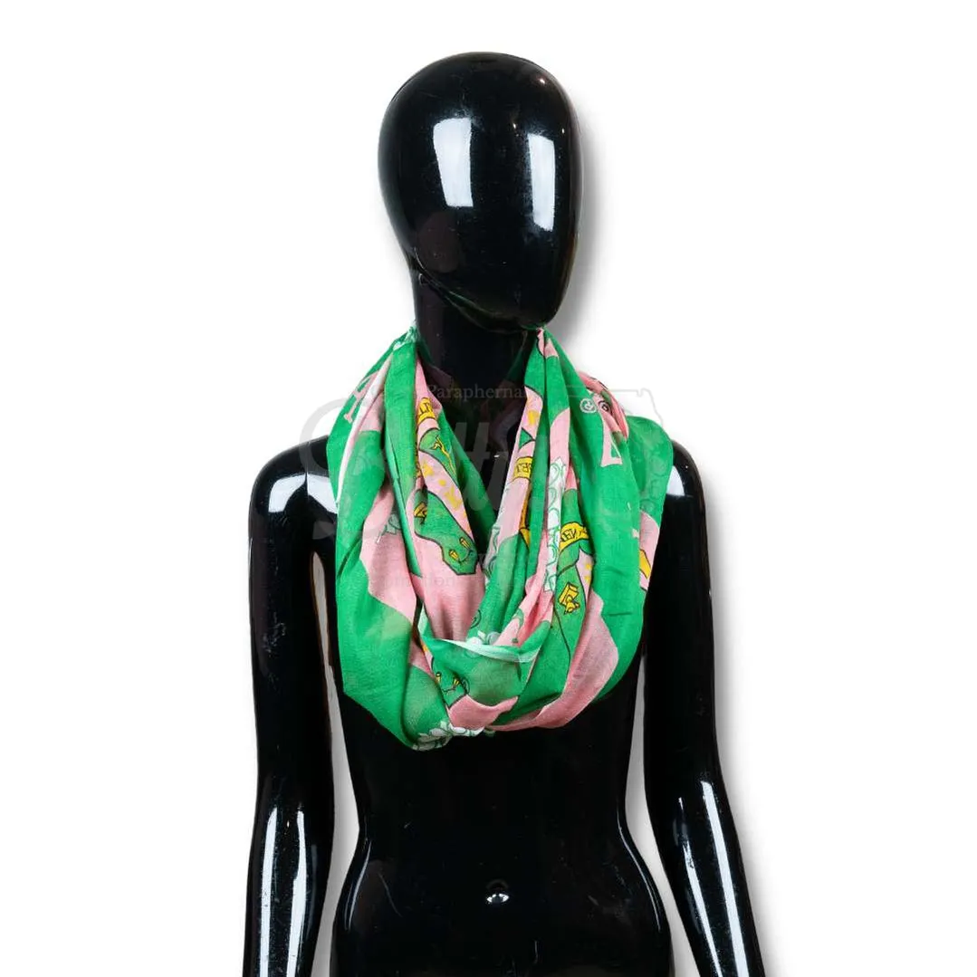 Alpha Kappa Alpha AKA Infinity Scarf