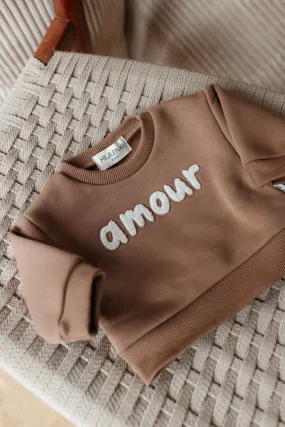 AMOUR SWEATER BROWN