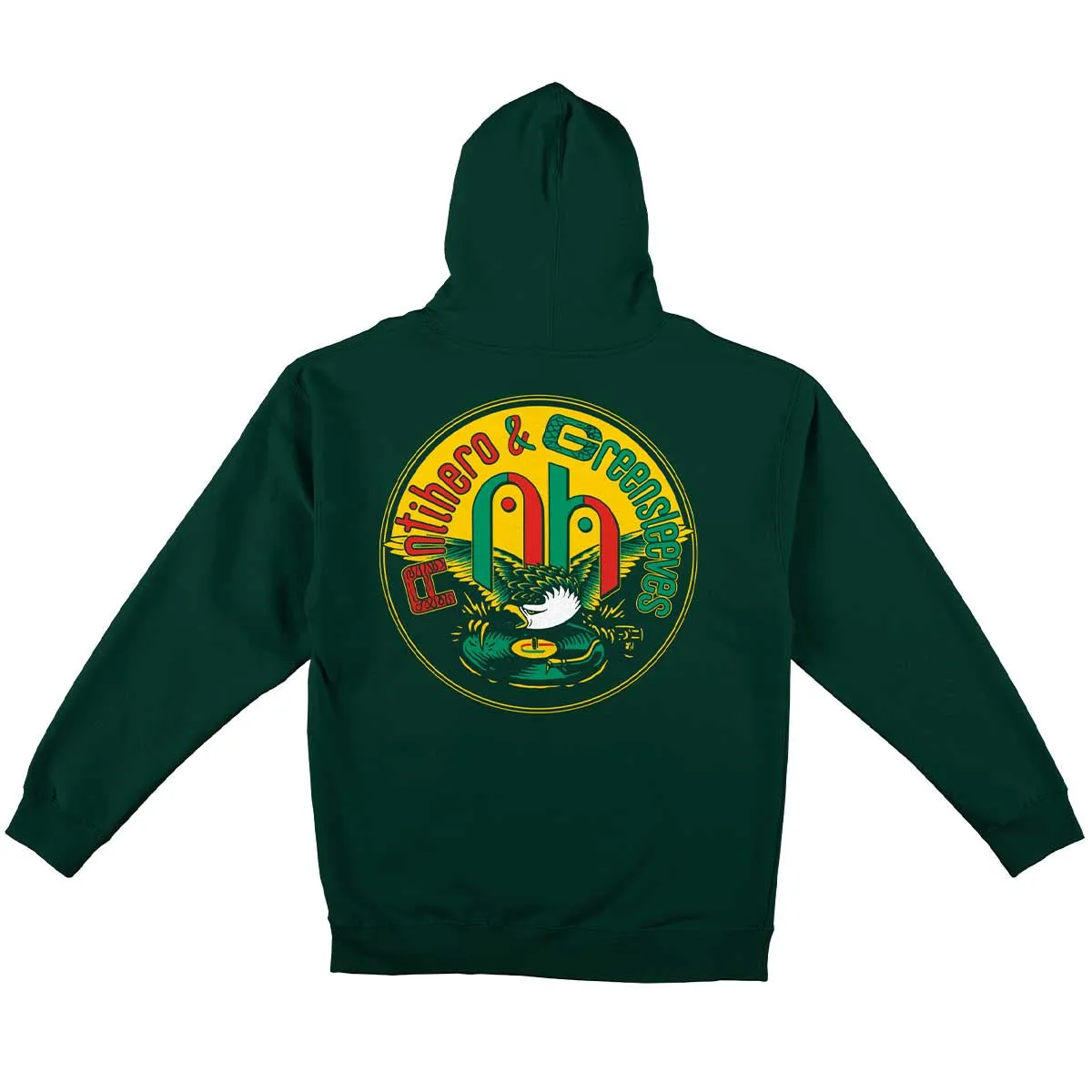 Anti Hero - Greensleeves Hoodie Alpine Green