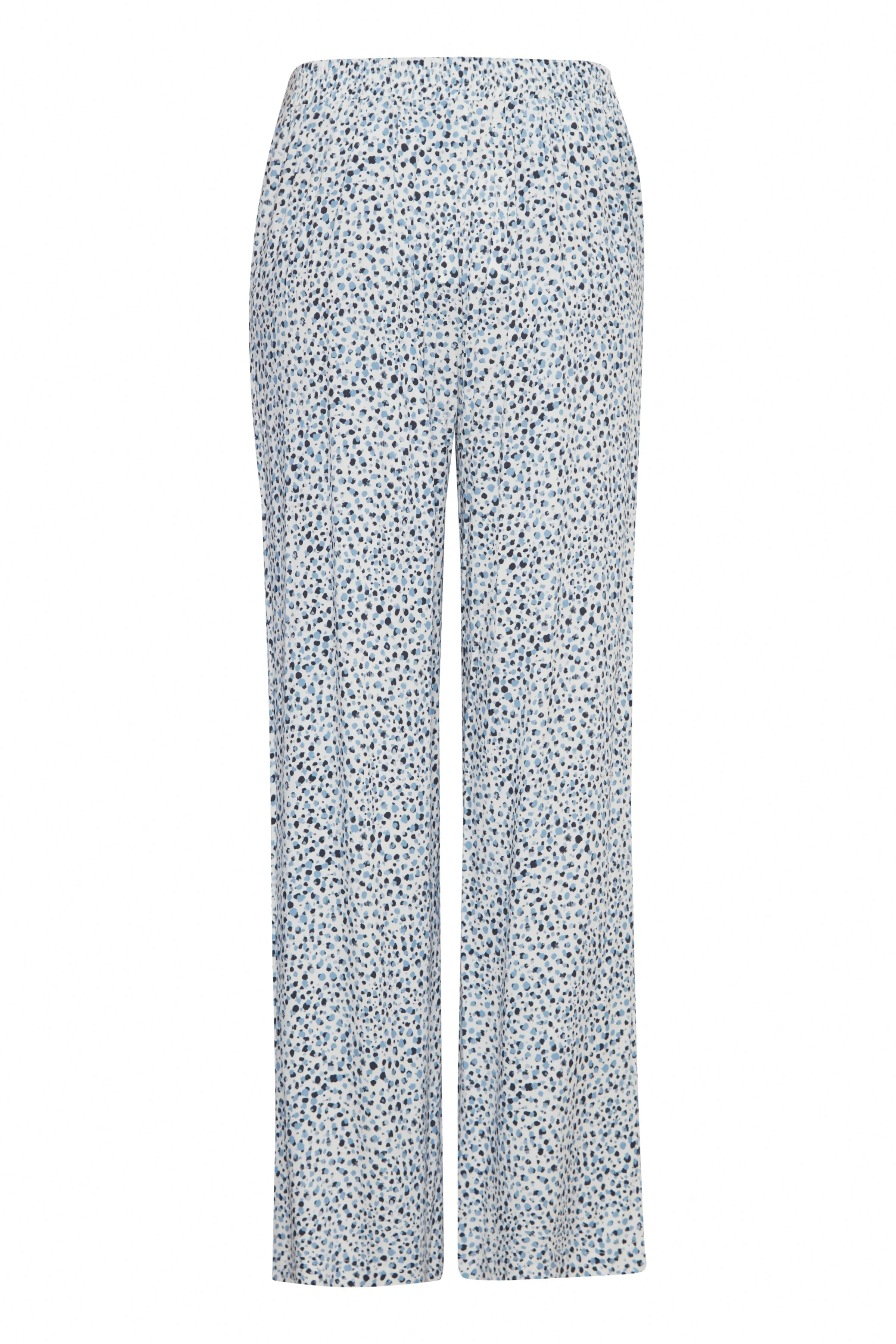 Araya Wide Leg Pants (Della Robbia Blue Dot)