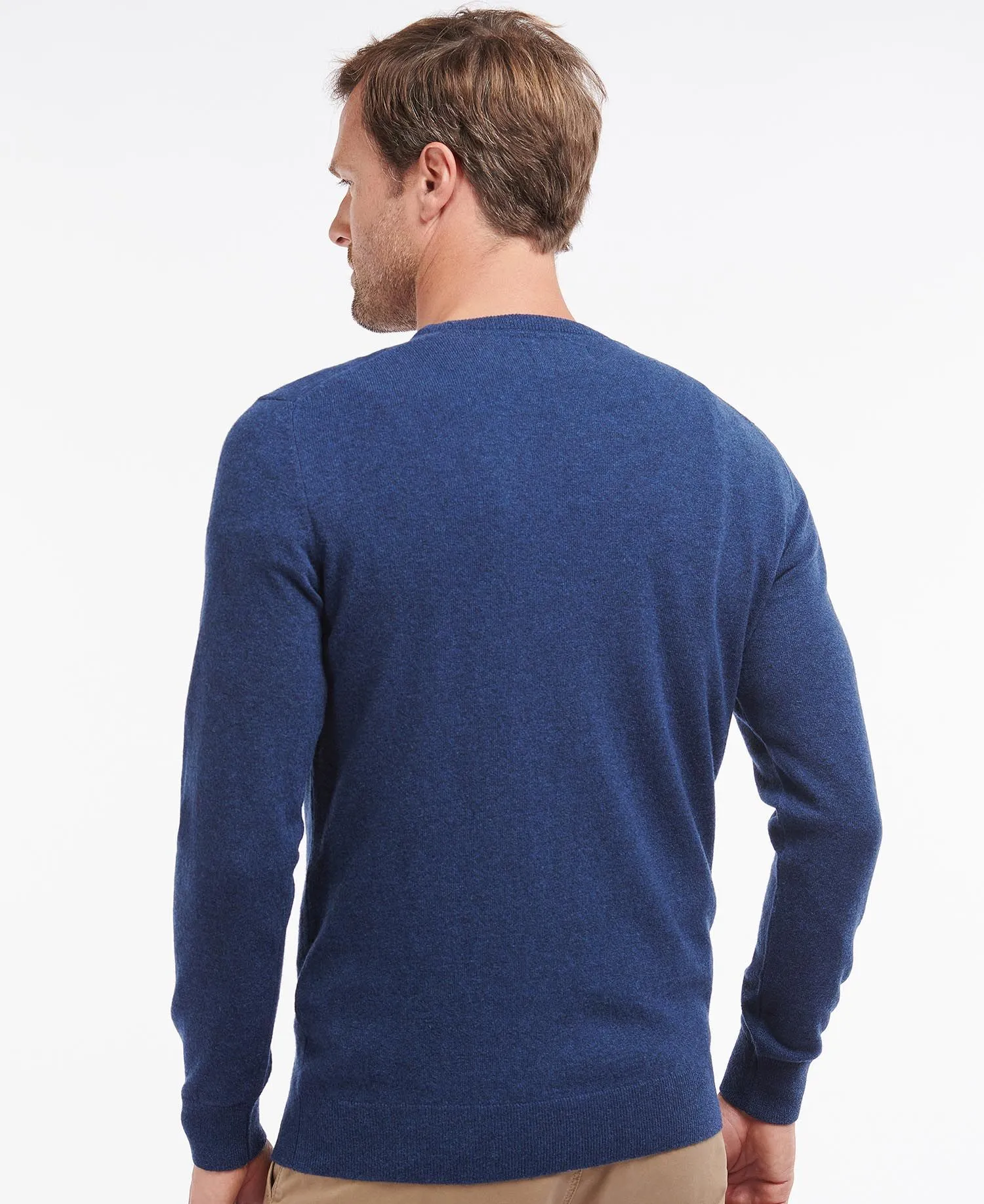 Barbour Essential Lambswool Crew Neck Jumper