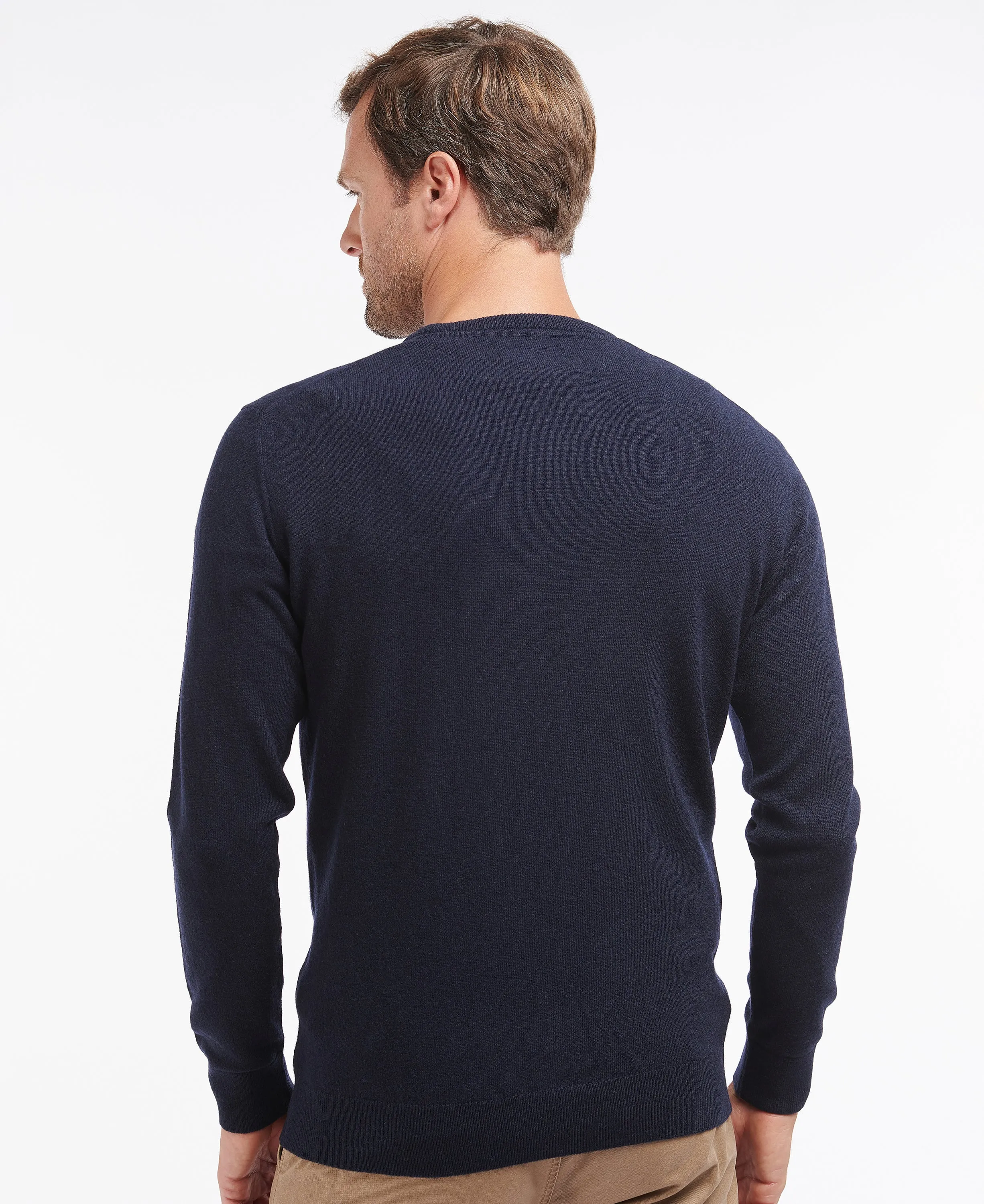 Barbour Essential Lambswool Crew Neck Jumper