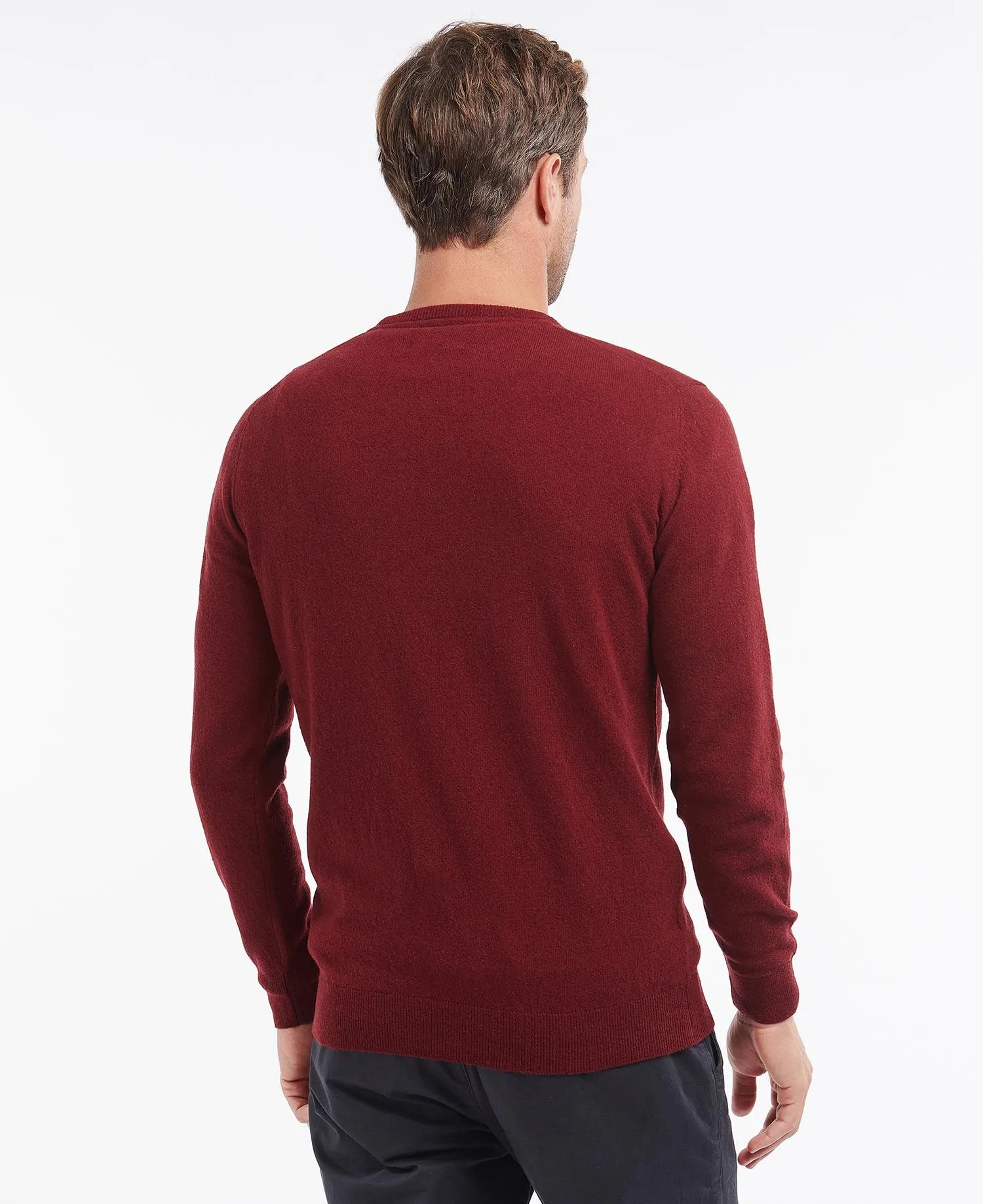 Barbour Essential Lambswool Crew Neck Jumper