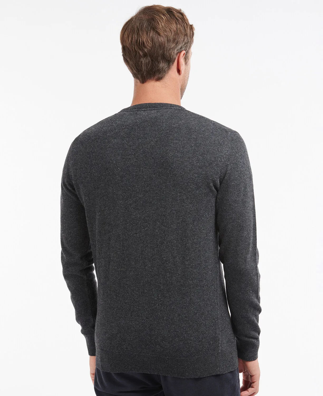 Barbour Essential Lambswool Crew Neck Jumper