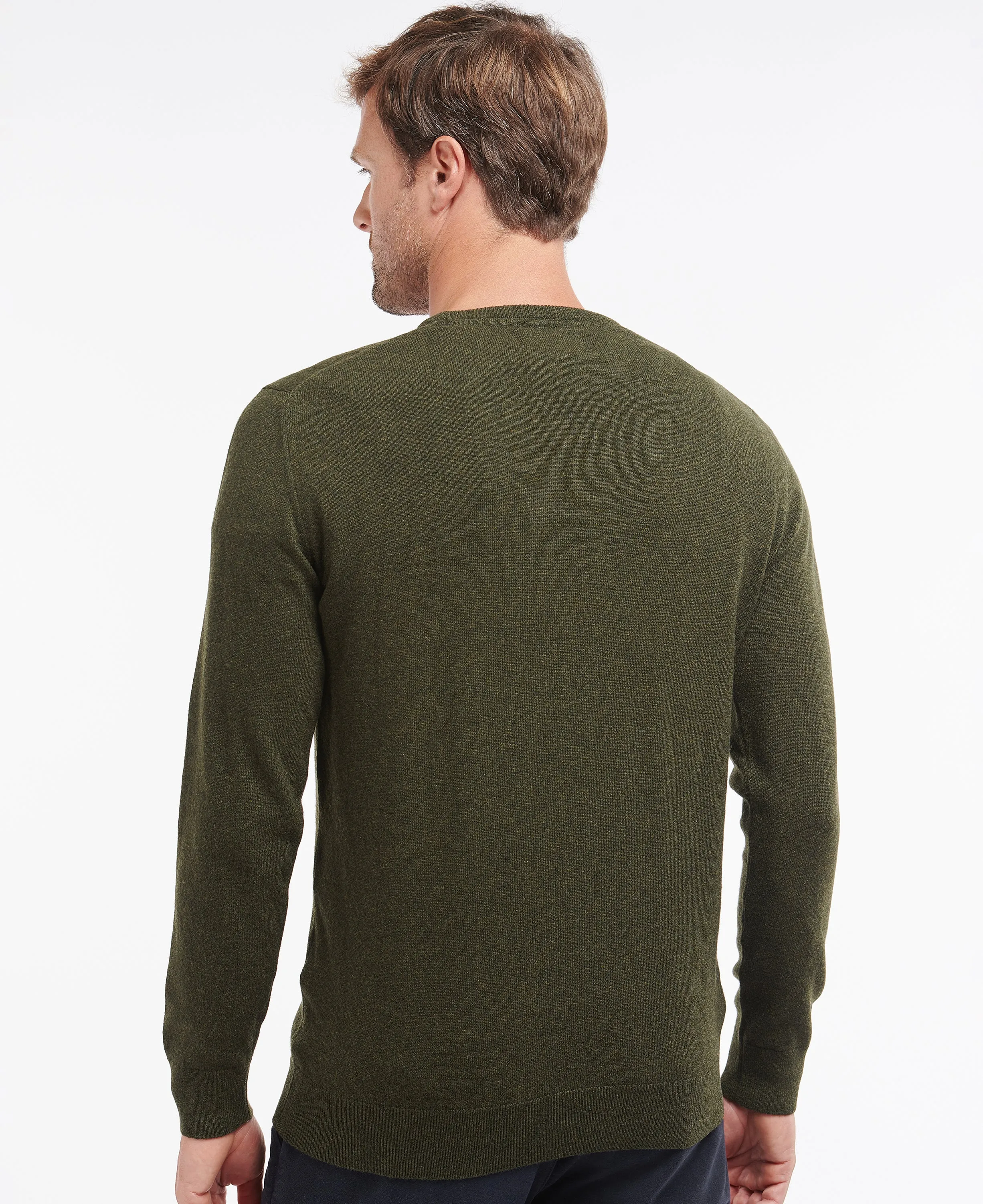 Barbour Essential Lambswool Crew Neck Jumper