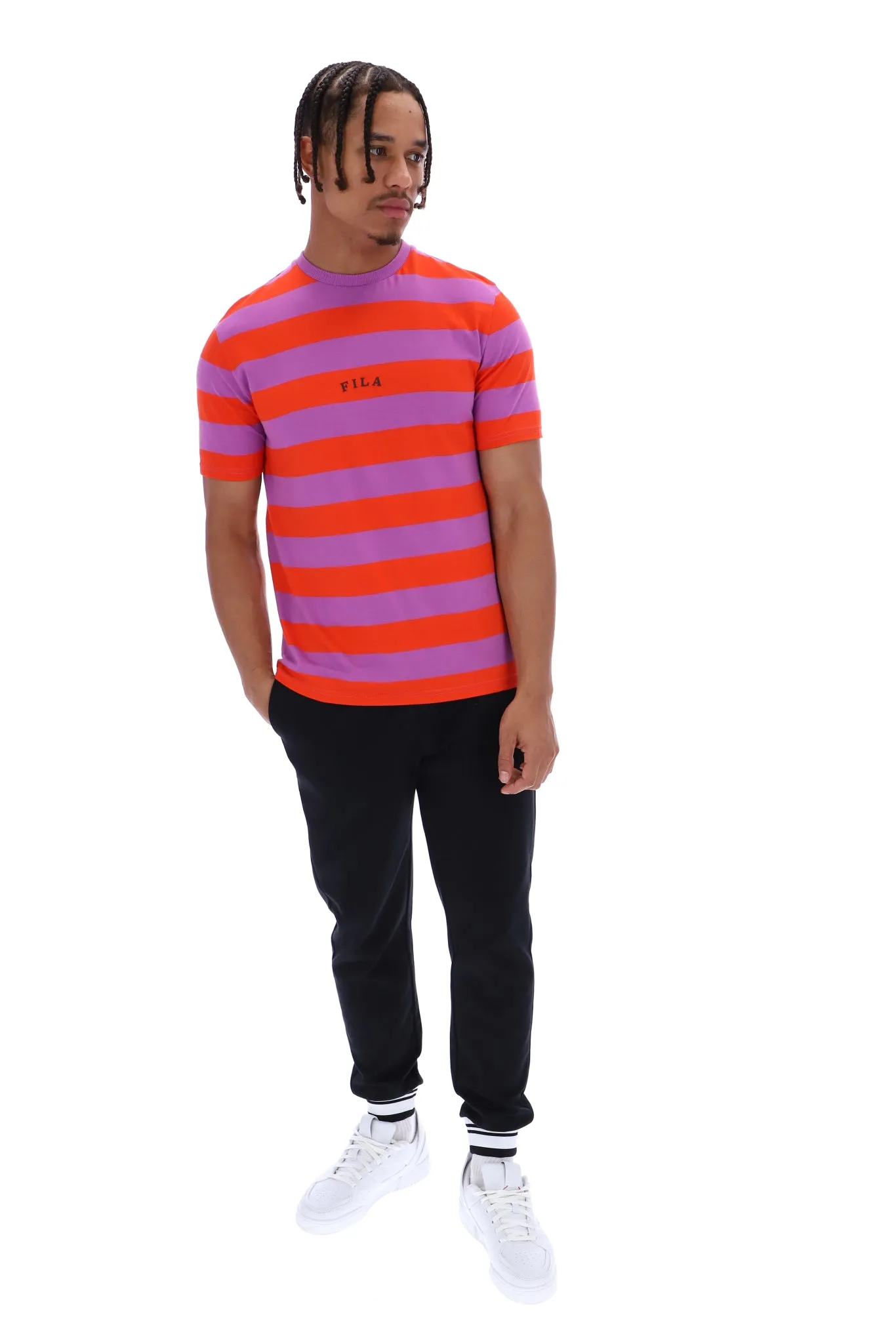 Barney Unisex Oversized Striped Tee