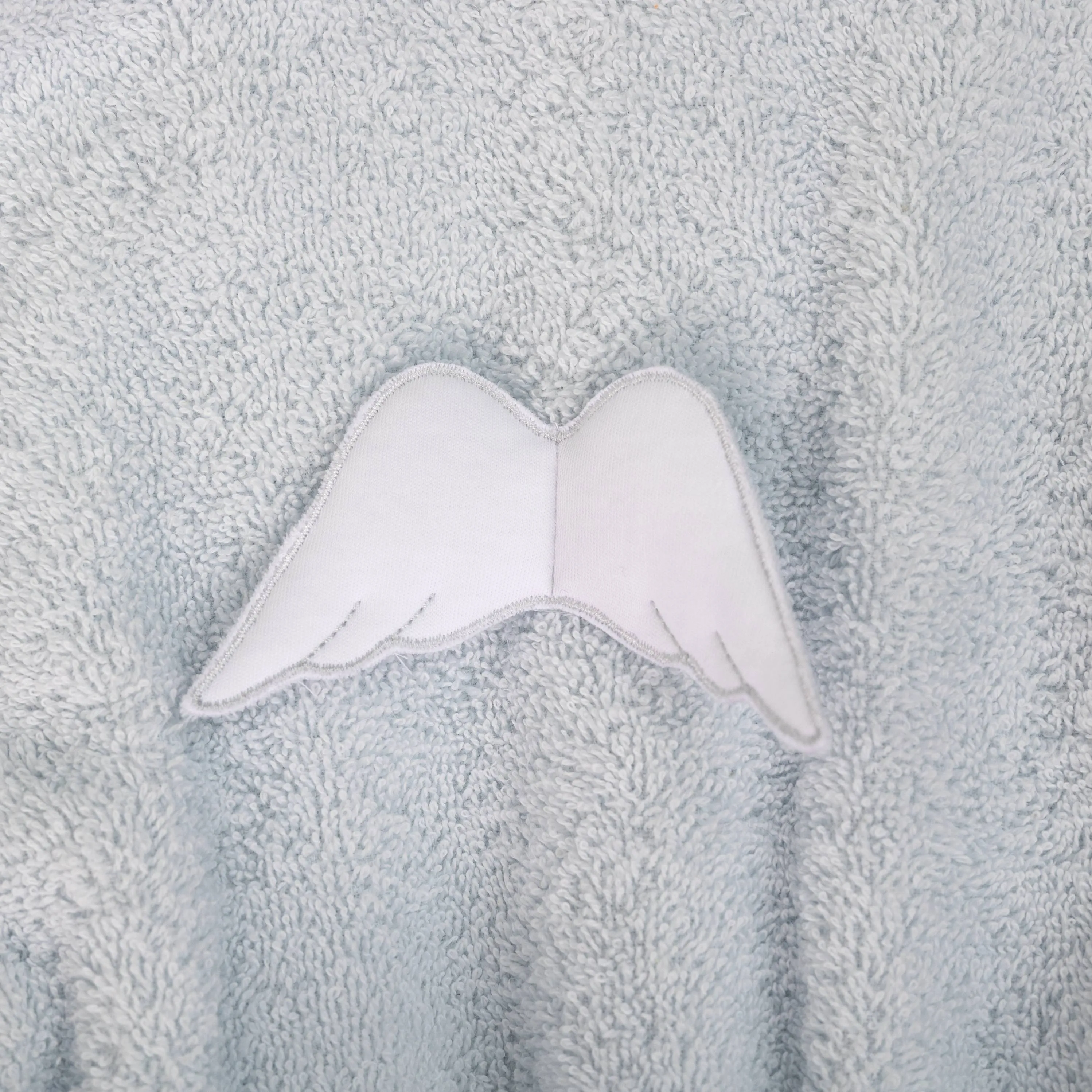 Bathrobe - Angel Wings Blue