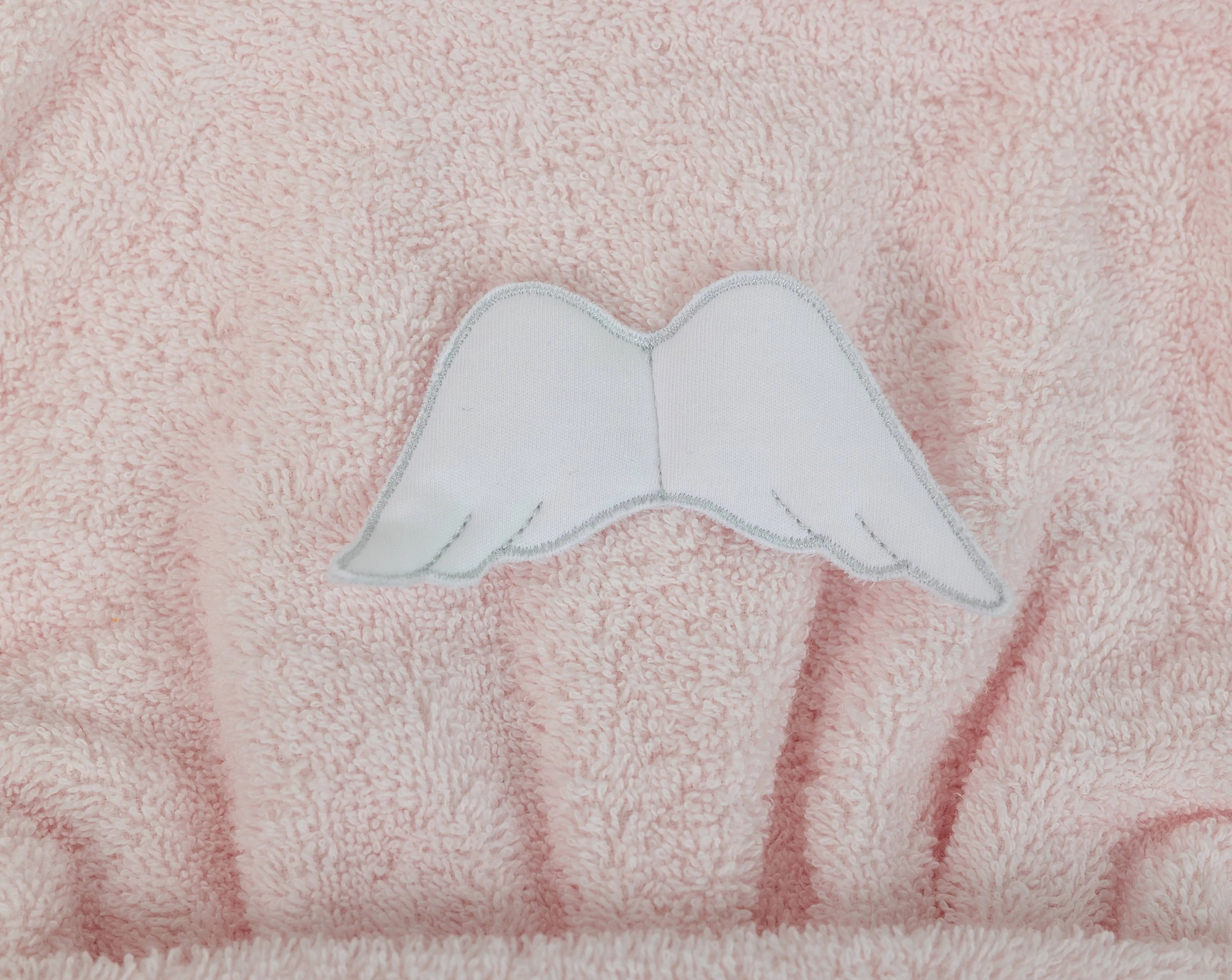 Bathrobe - Angel Wings Pink