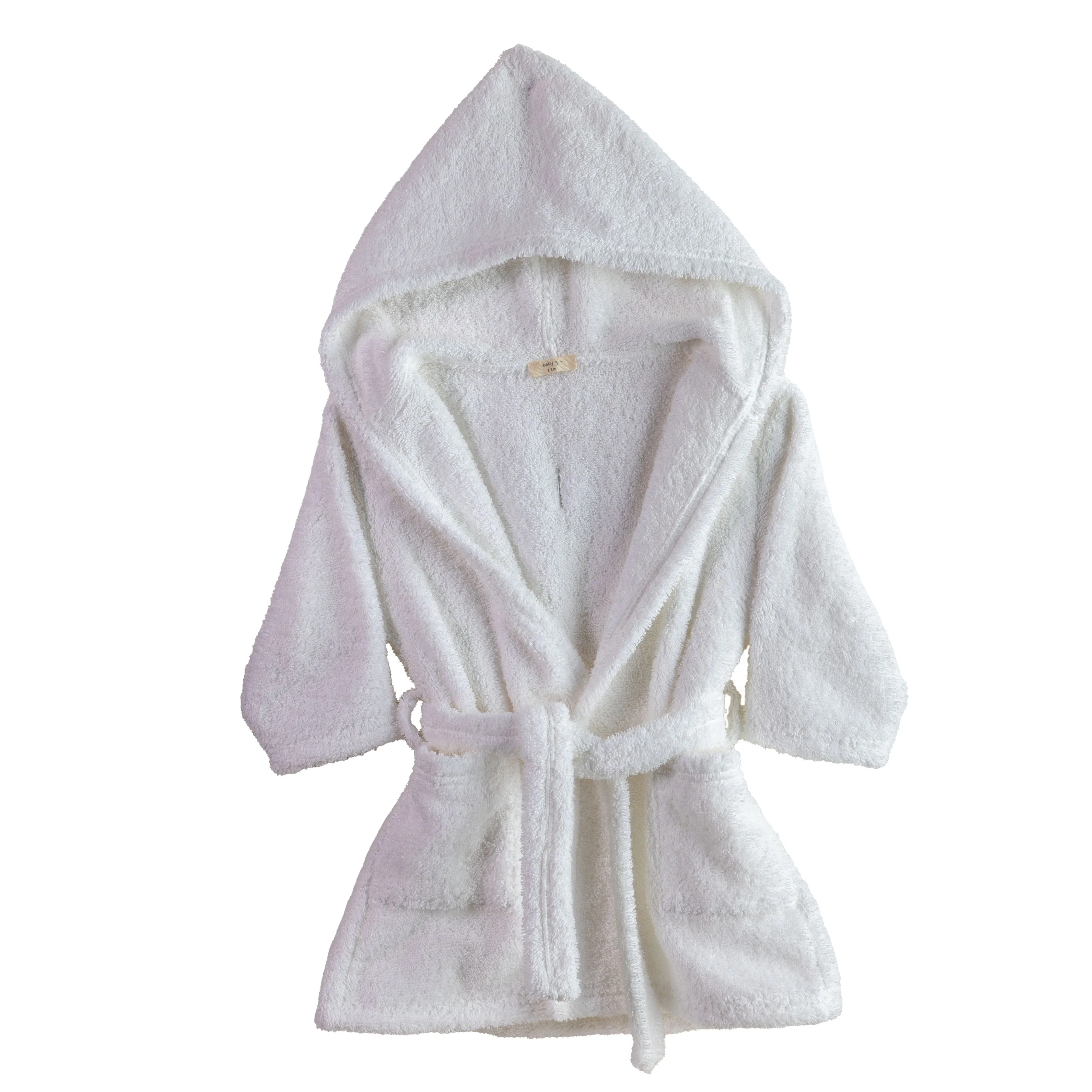 Bathrobe - Angel Wings White