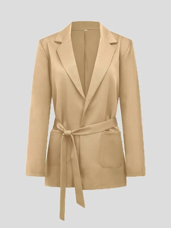 Black and Beige Women's Blazer