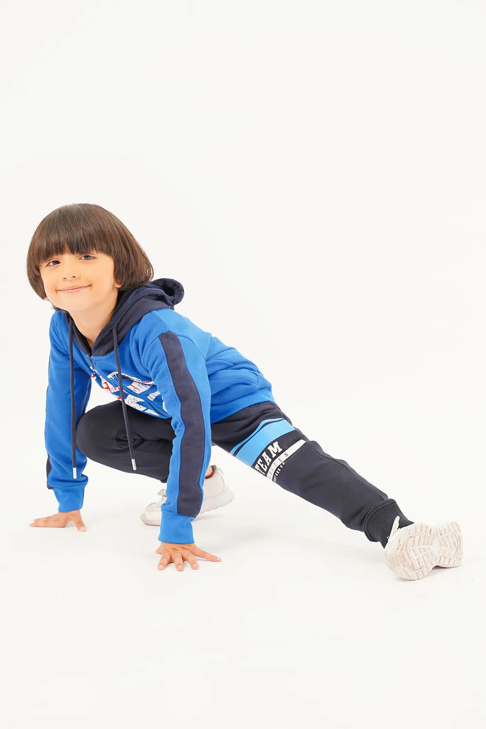 Boy's Front Zip Hoodie