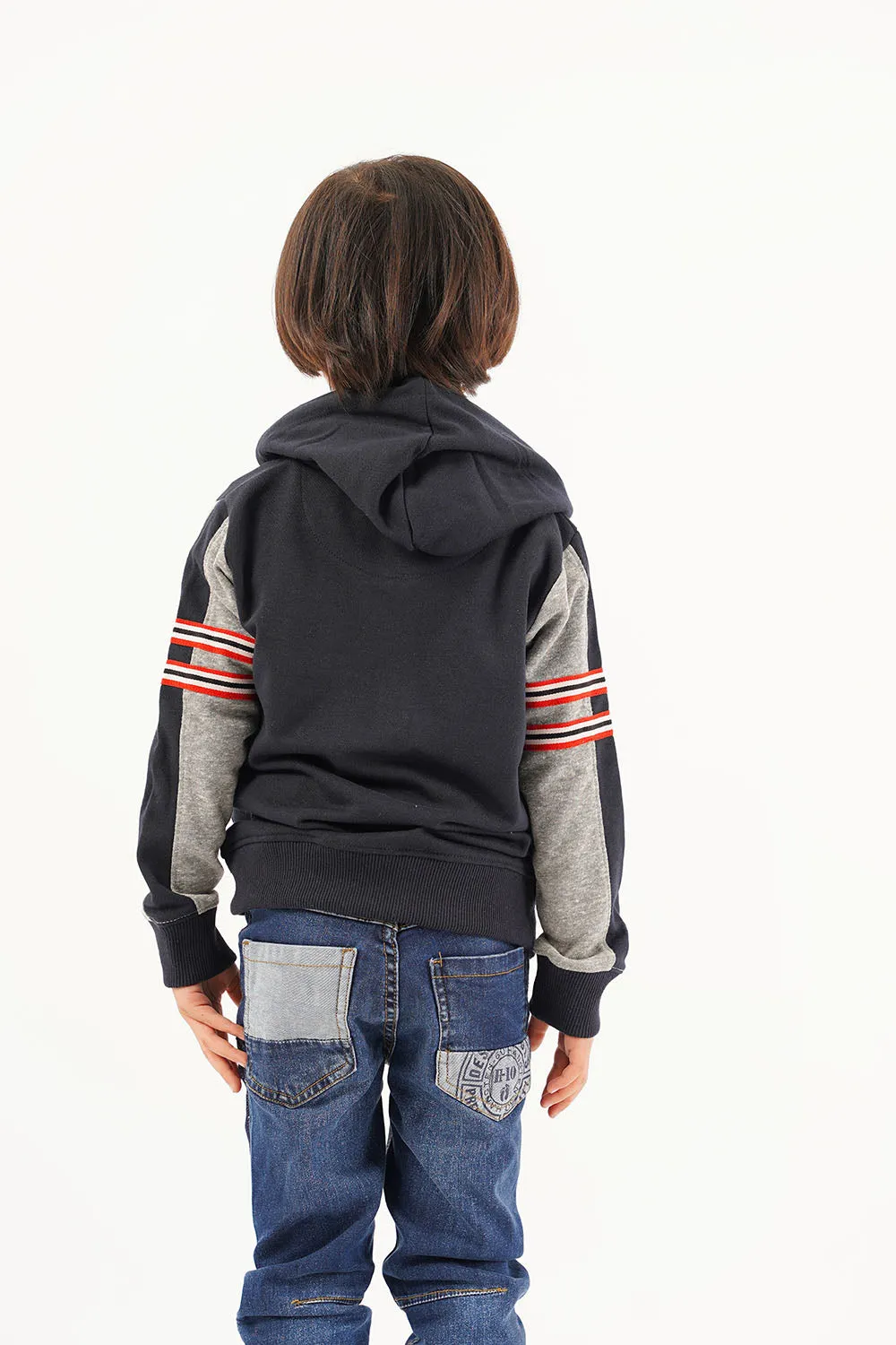 Boy's Front Zip Hoodie