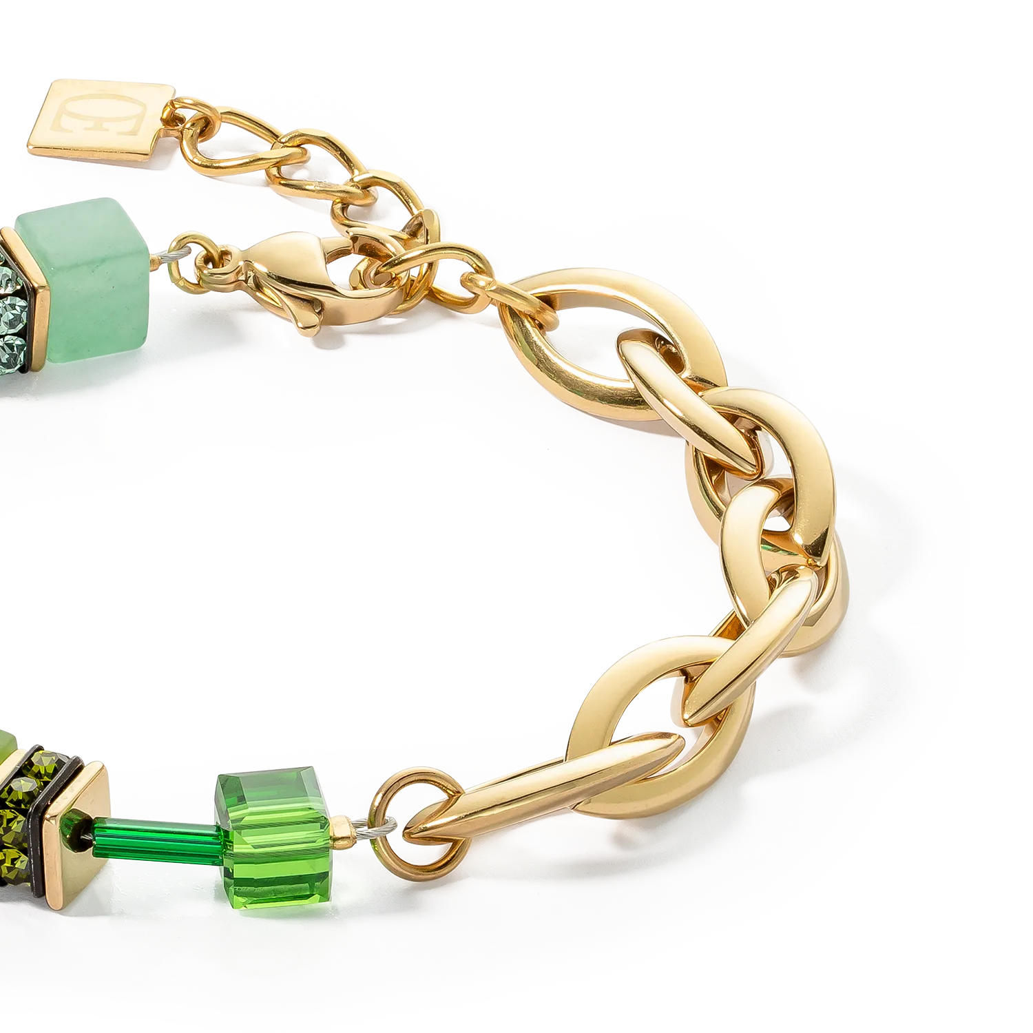 Bracelet Festive Layer green