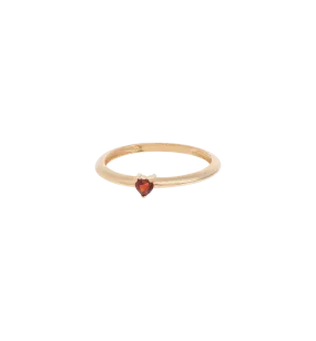 Burning Heart Ring 14K