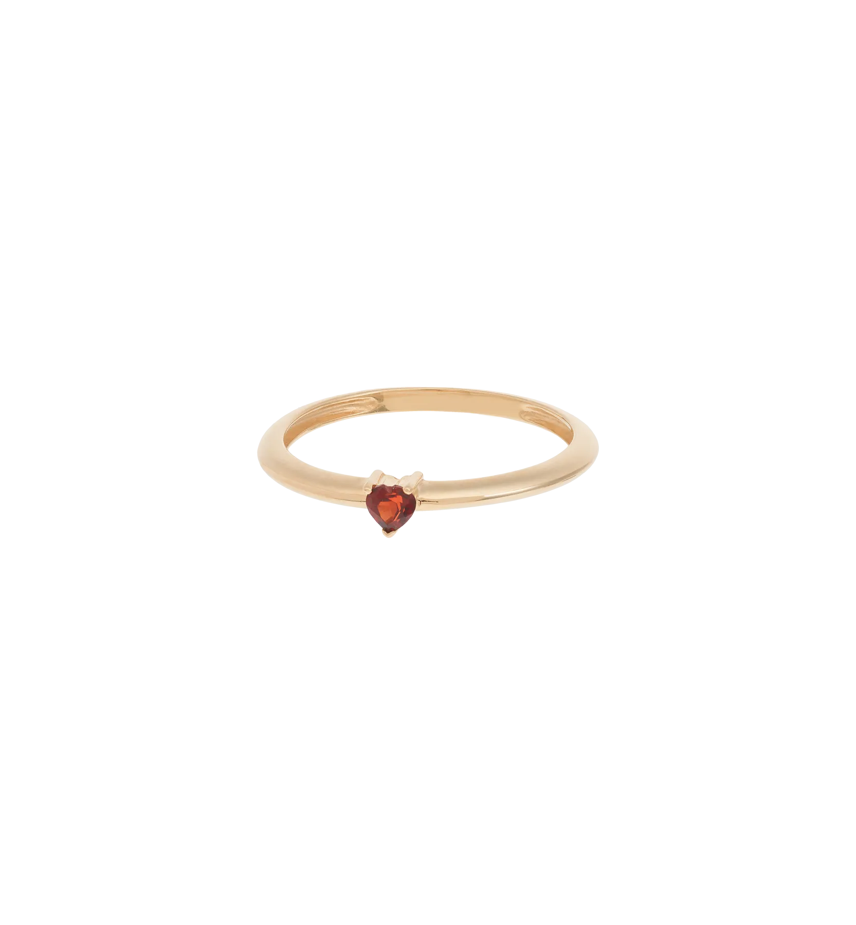 Burning Heart Ring 14K