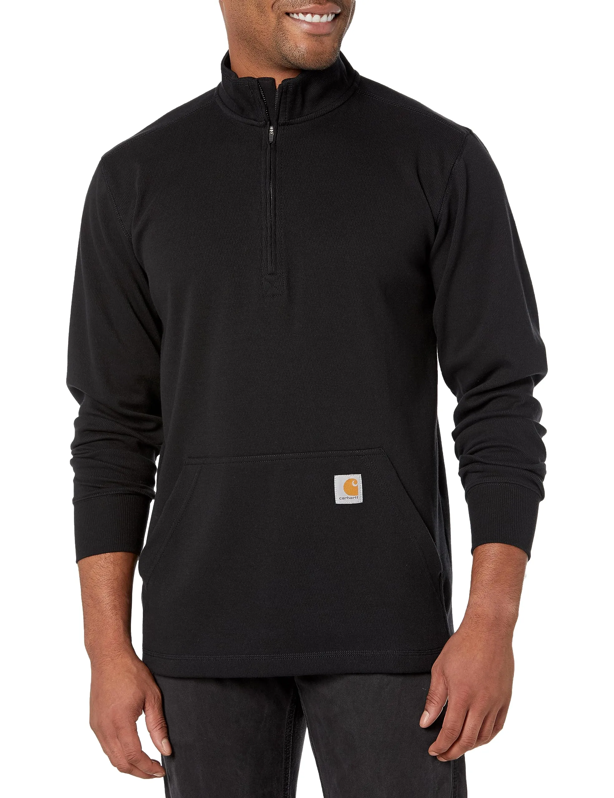 Carhartt 104428 Men's Relaxed Fit Heavyweight Long-Sleeve Half Zip Thermal Shirt