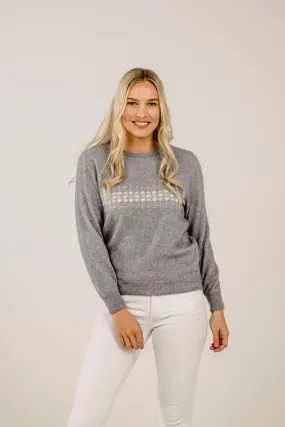 Cashmere Crystal Sweater