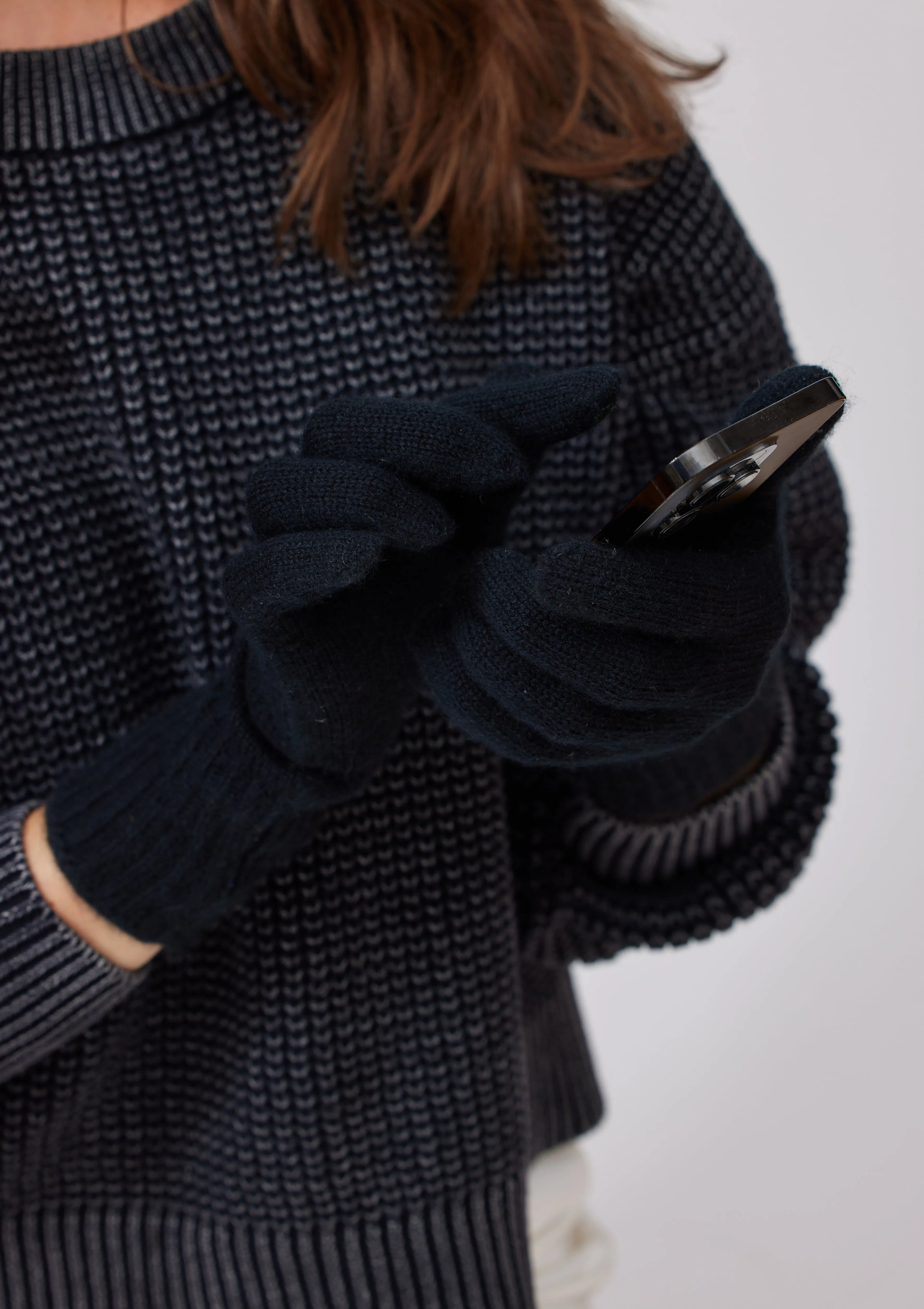 Cashmere Texting Glove