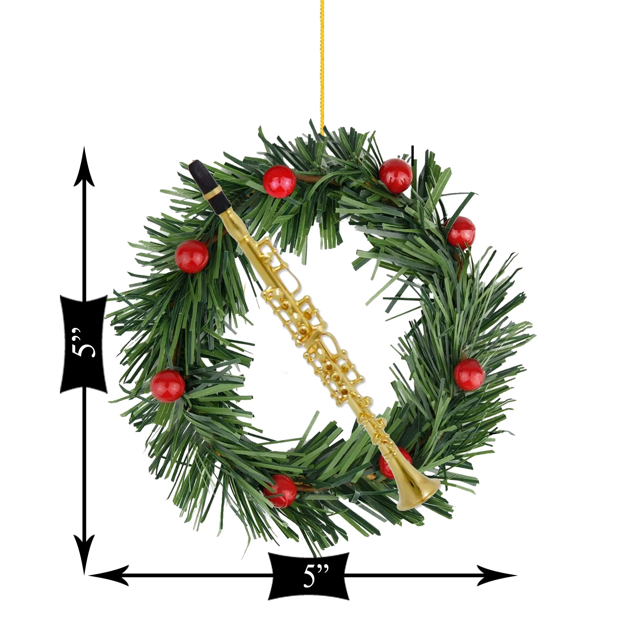 Clarinet Ornament