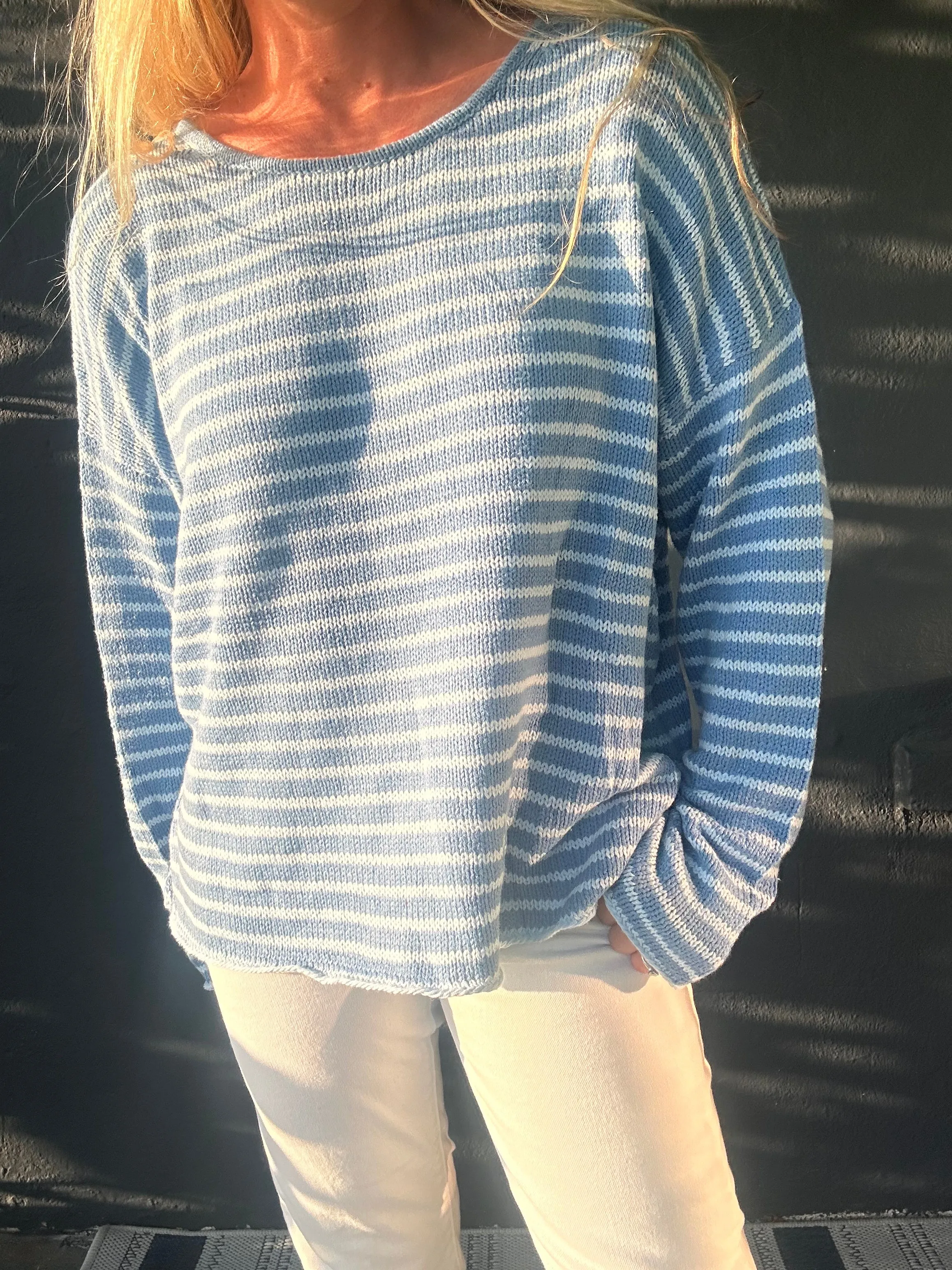 Coastal Classic stripe sweater