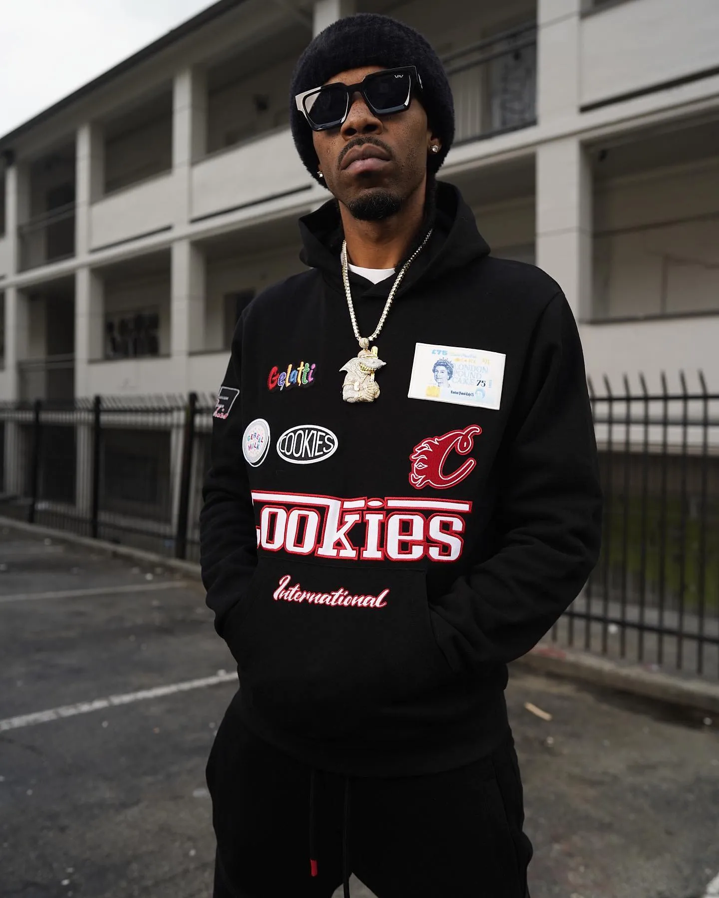 Cookies Enzo Pullover Fleece Hoodie