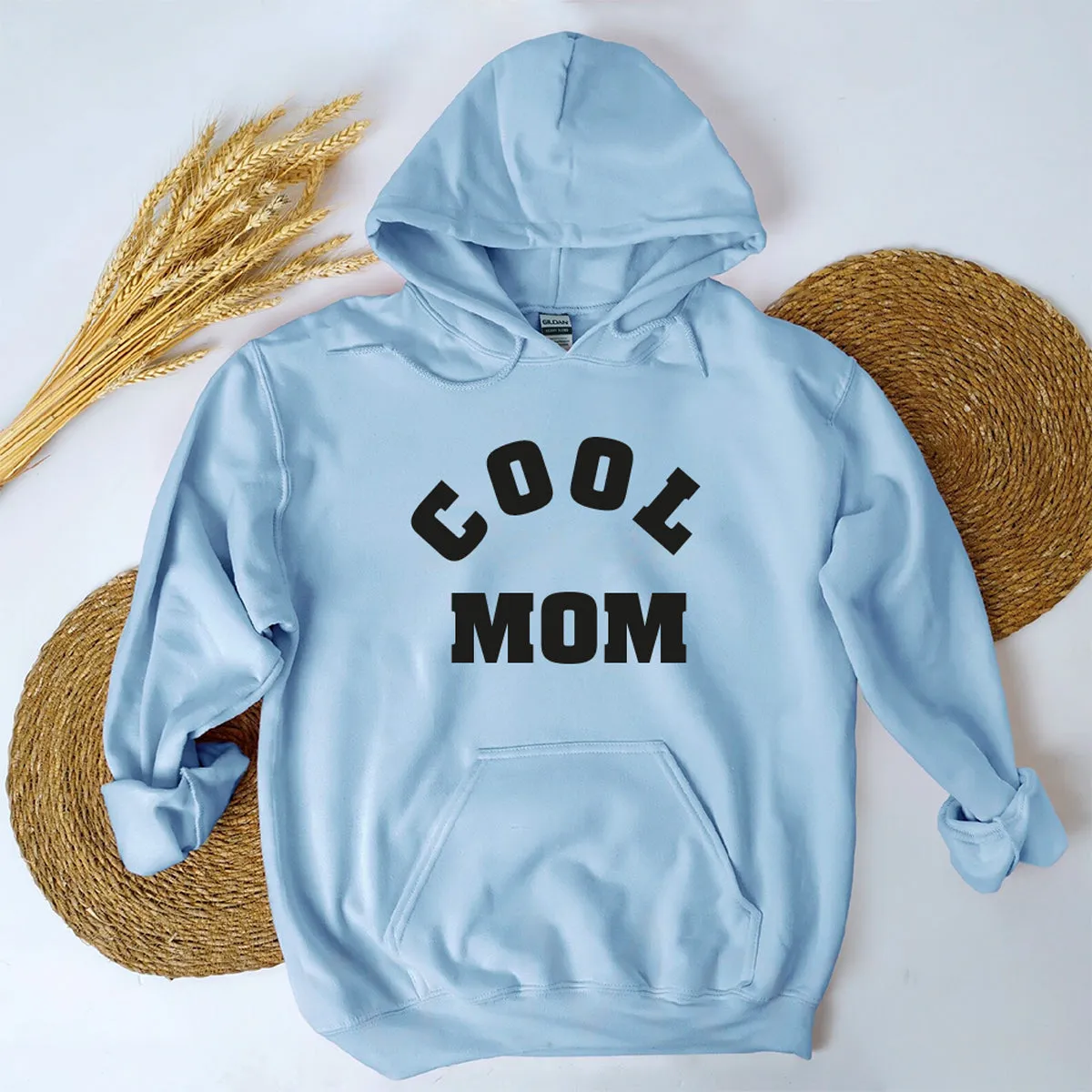 Cool Mom Arctic Blue Hoodie