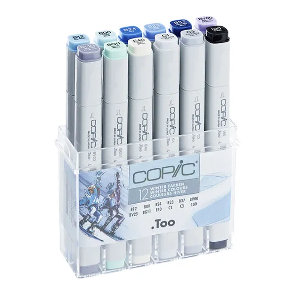 Copic Marker Winter Colors