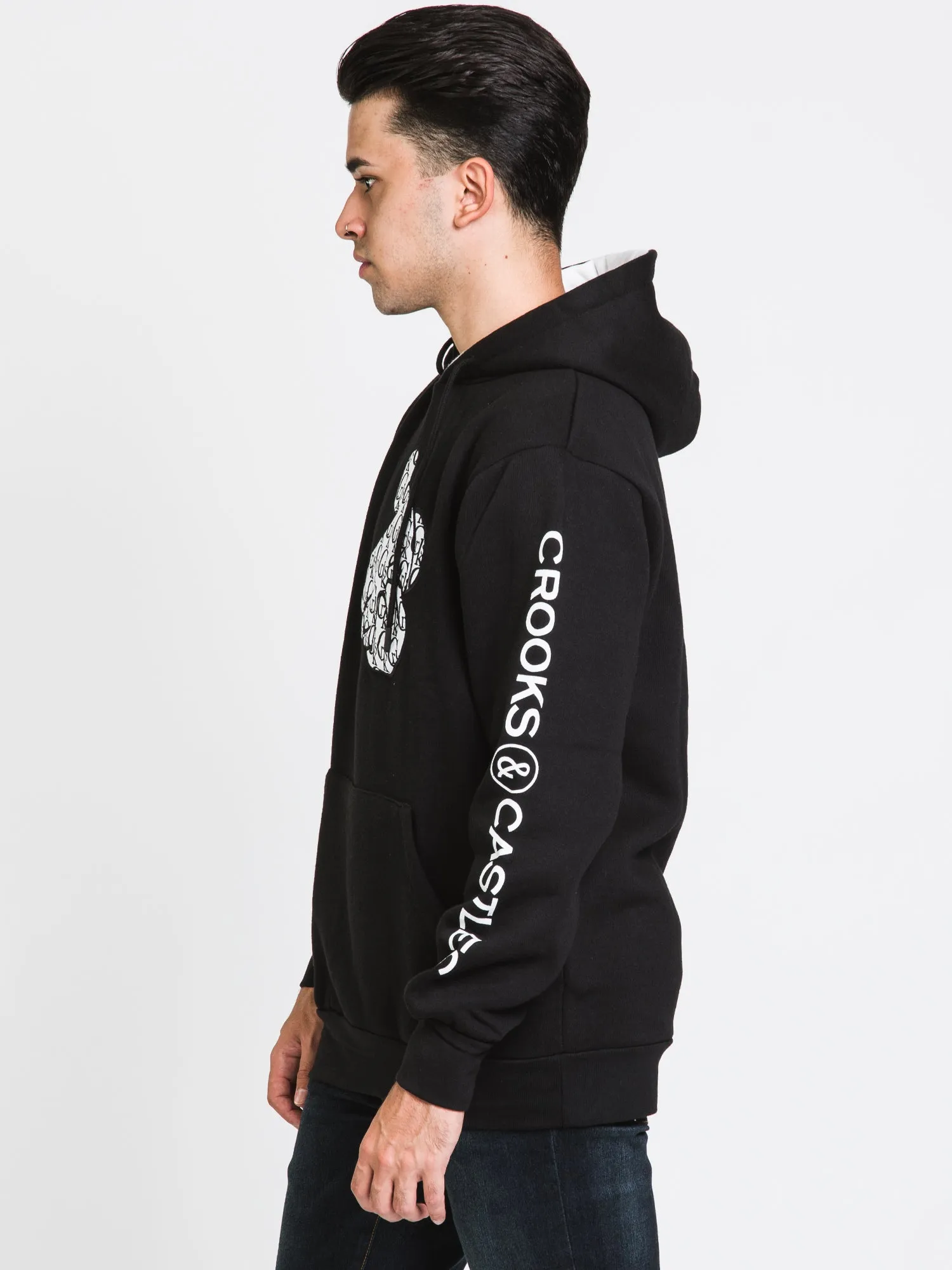 CROOKS & CASTLES LUX AIR GUN PULLOVER HOODIE - CLEARANCE