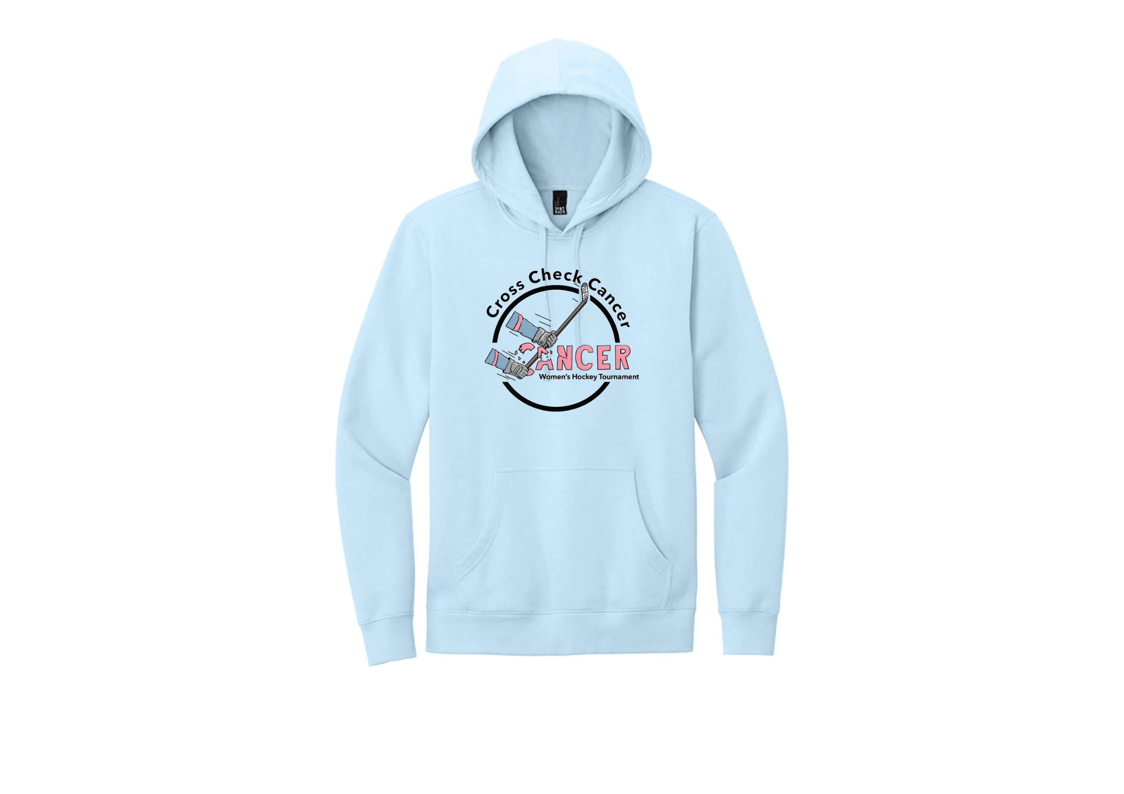 Cross Check Women's Hockey Tournament - Adult Fleece Hoodie (DT6100)