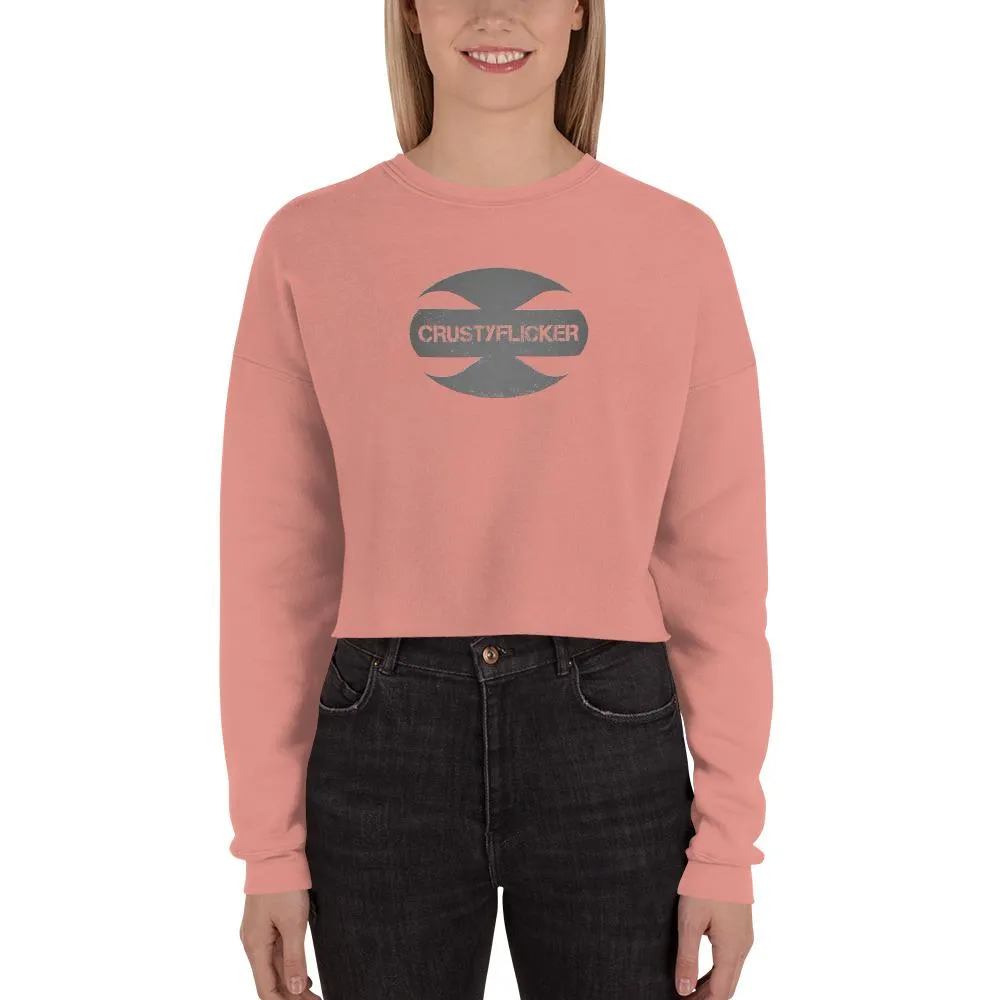 CRUSTYFLICKER Dogtag - Crop Sweatshirt