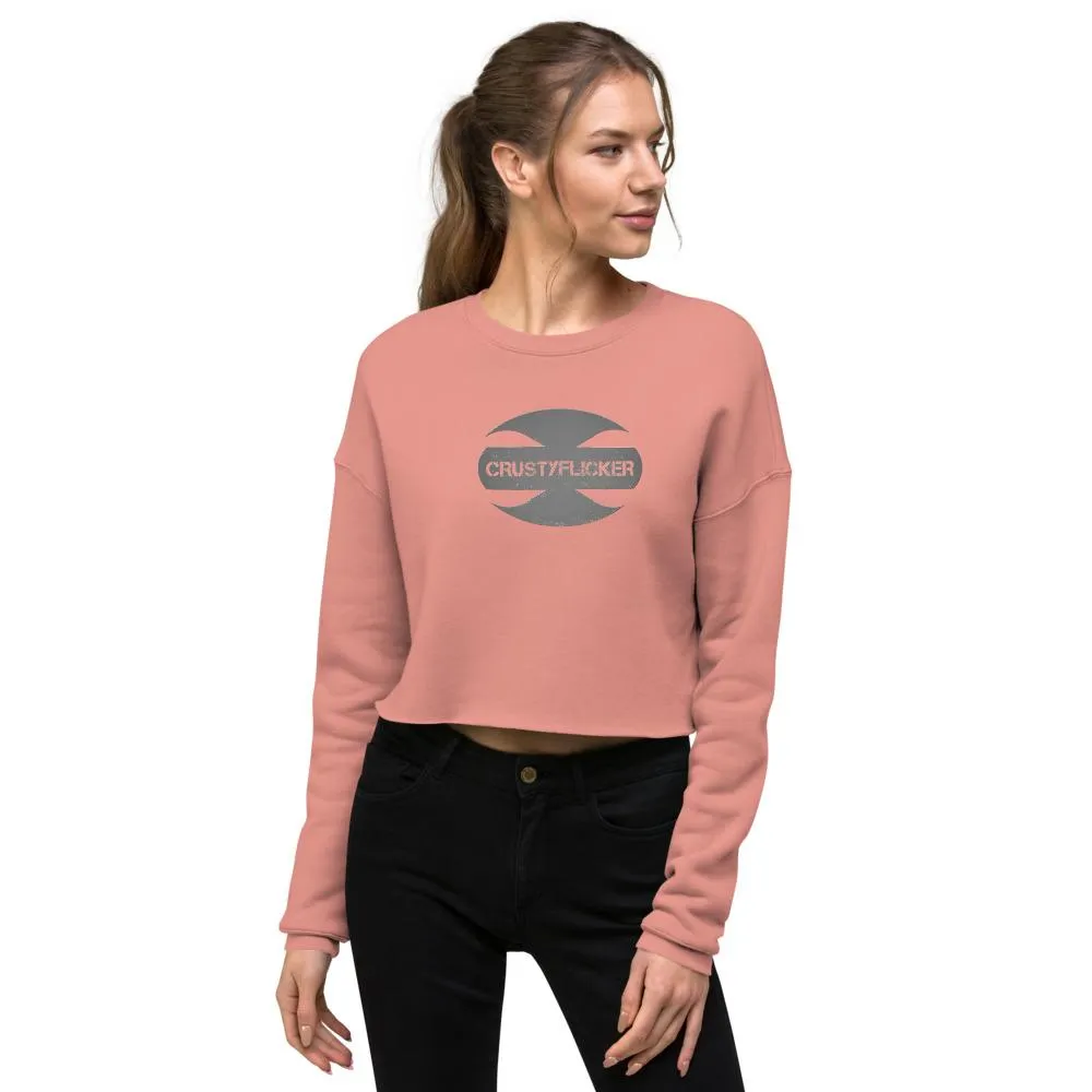 CRUSTYFLICKER Dogtag - Crop Sweatshirt