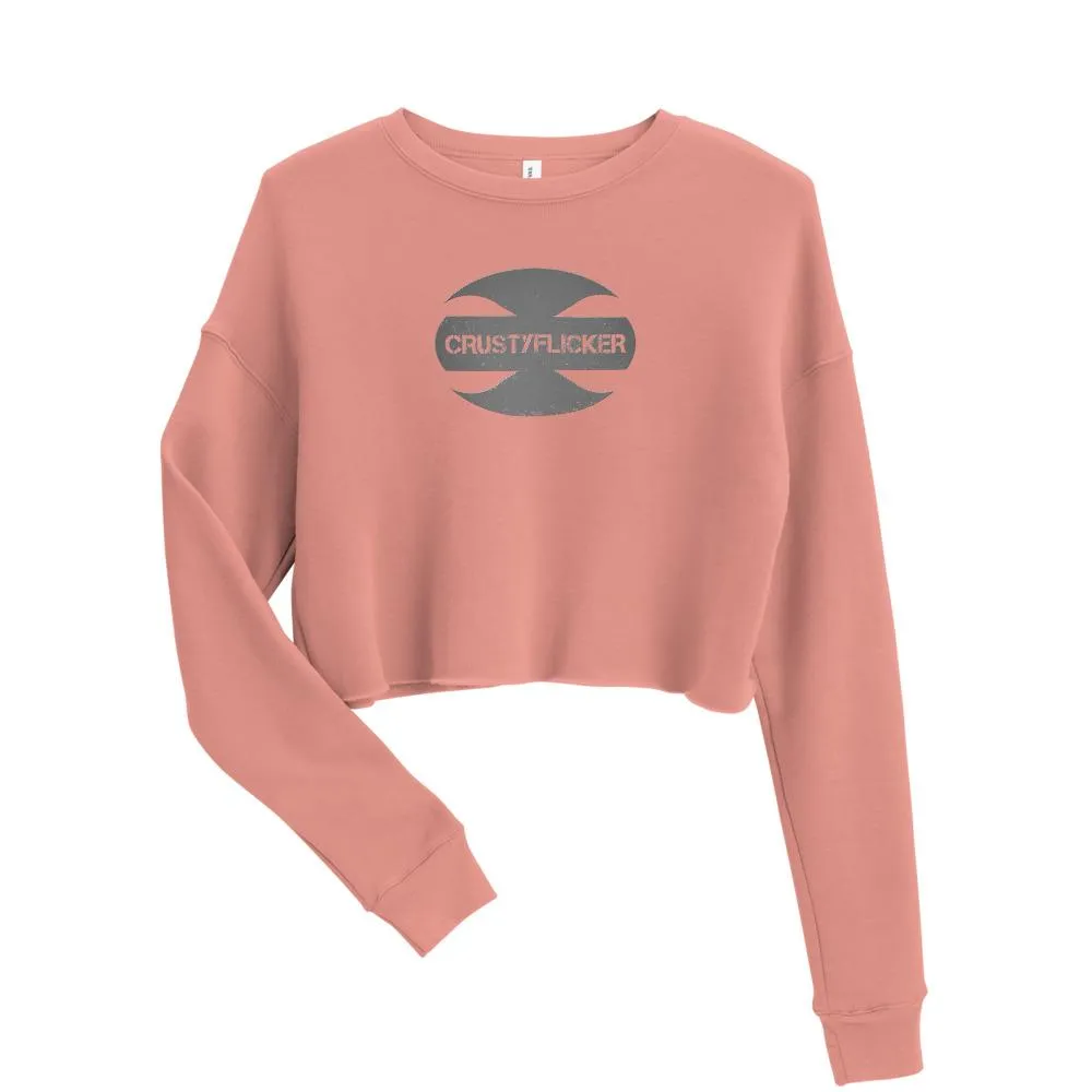 CRUSTYFLICKER Dogtag - Crop Sweatshirt