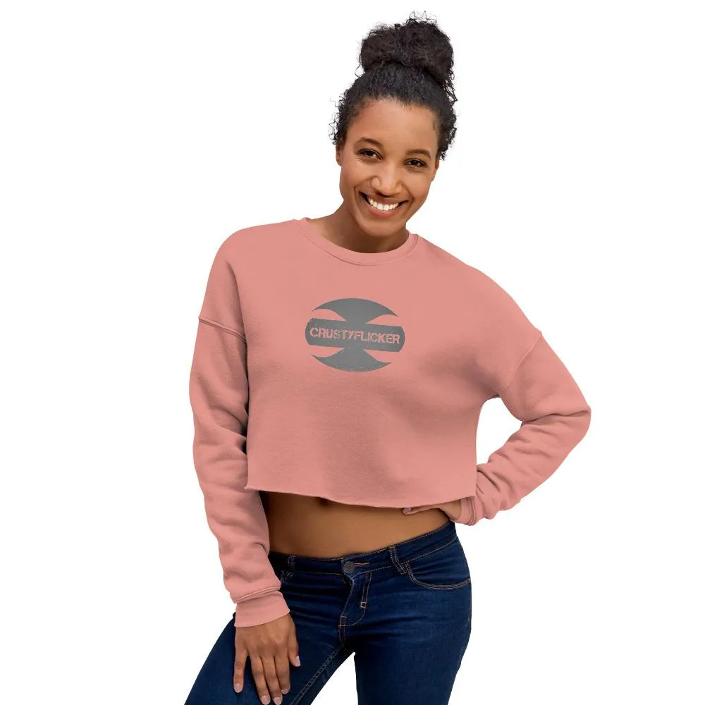 CRUSTYFLICKER Dogtag - Crop Sweatshirt