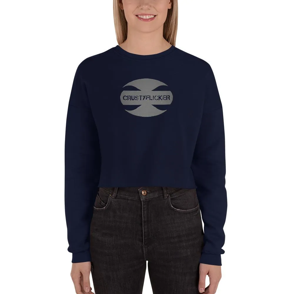 CRUSTYFLICKER Dogtag - Crop Sweatshirt