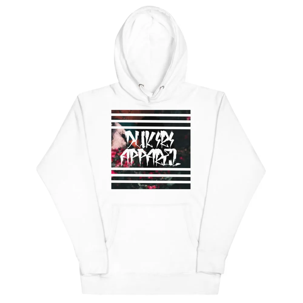 Cubism White Hoodie