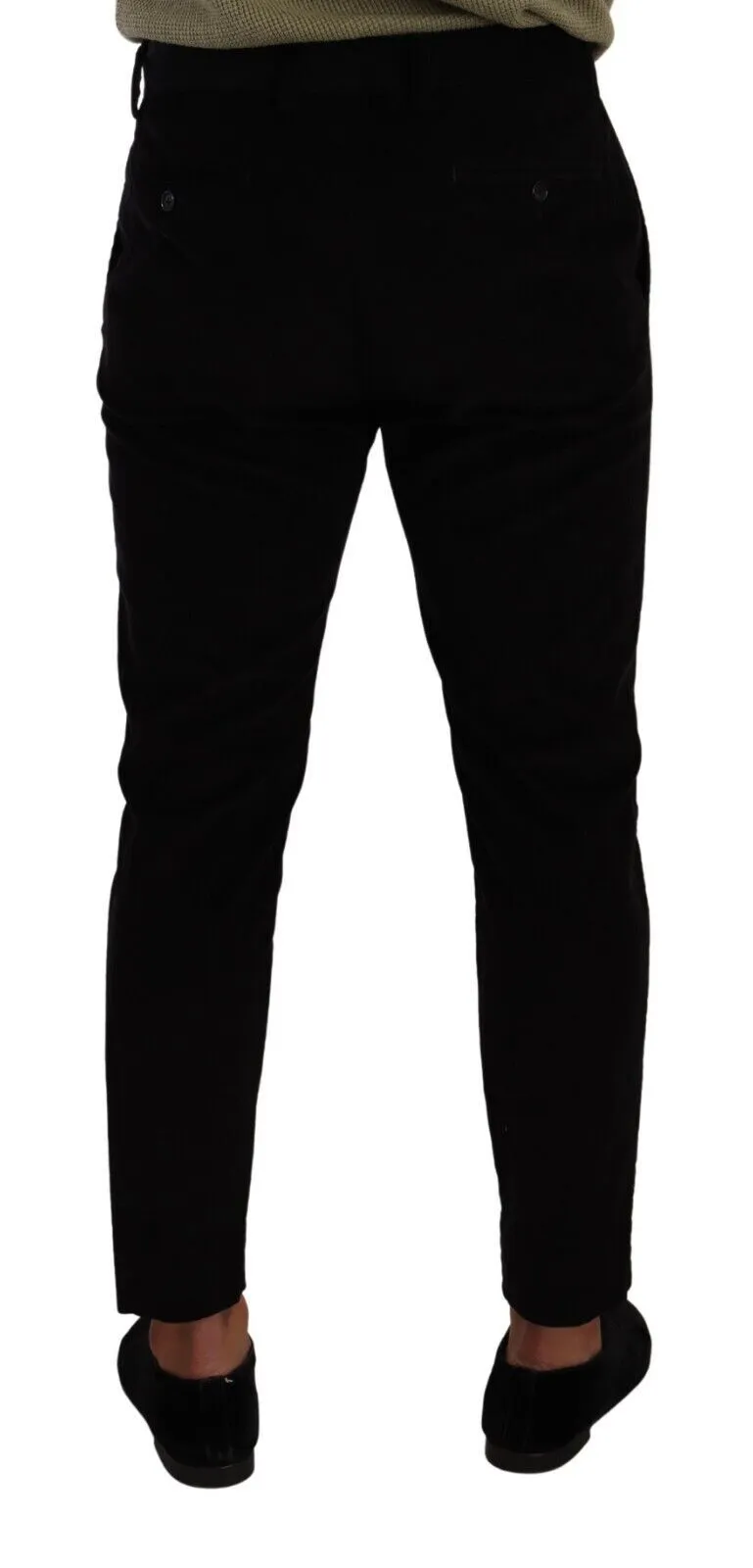 Dolce & Gabbana Elegant Slim Fit Corduroy Skinny Pants