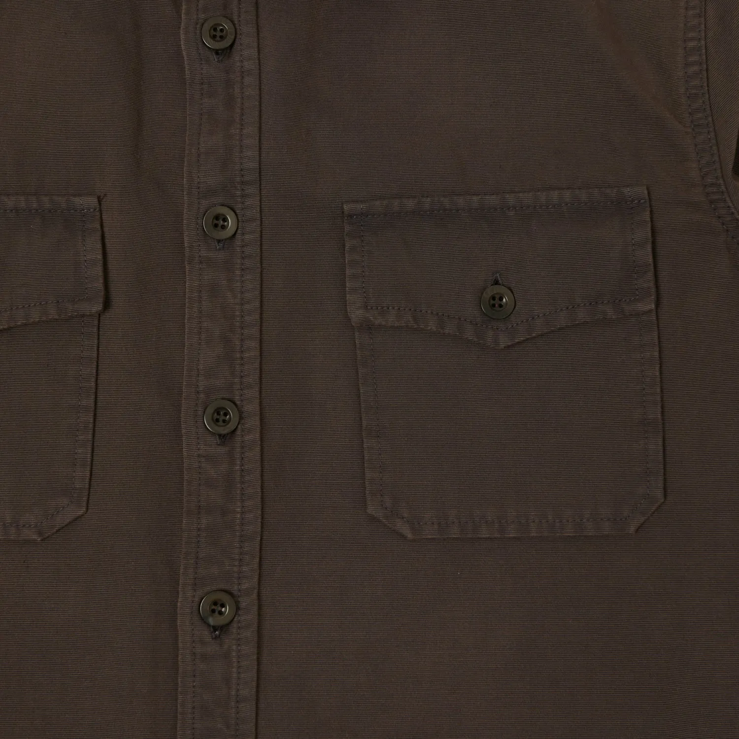 East Harbour Surplus 'MOAB 535' Overshirt - Chocolate