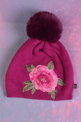 Eden Beanie - Cerise