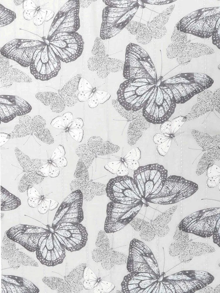 FabSeasons Light Green Viscose Butterfly Printed Soft & Stylish Scarf