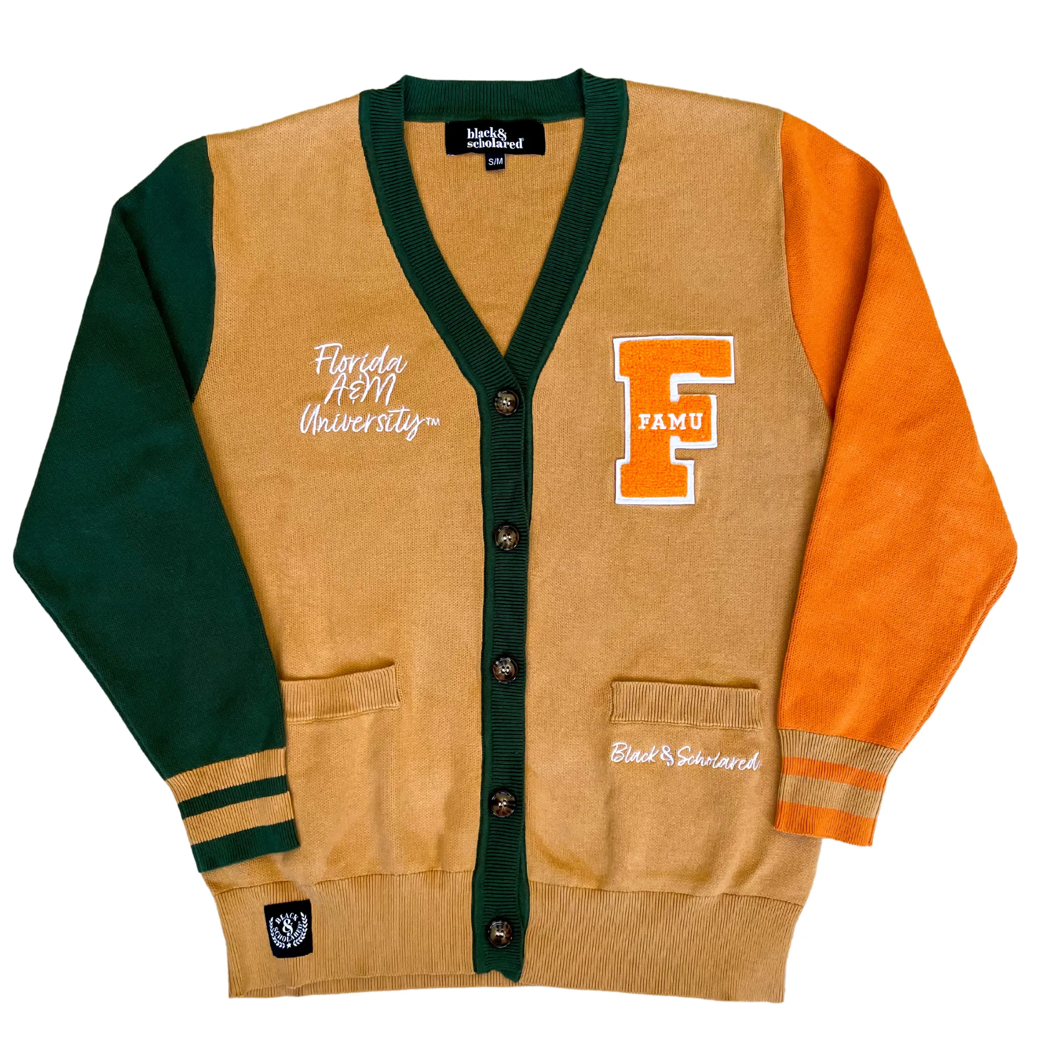 Florida A&M University™ Varsity Cardigan Sweater