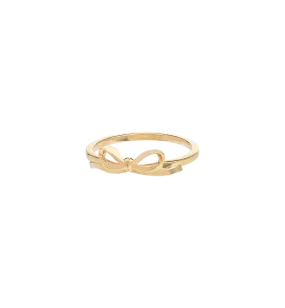 Golden Ribbon Ring 14K