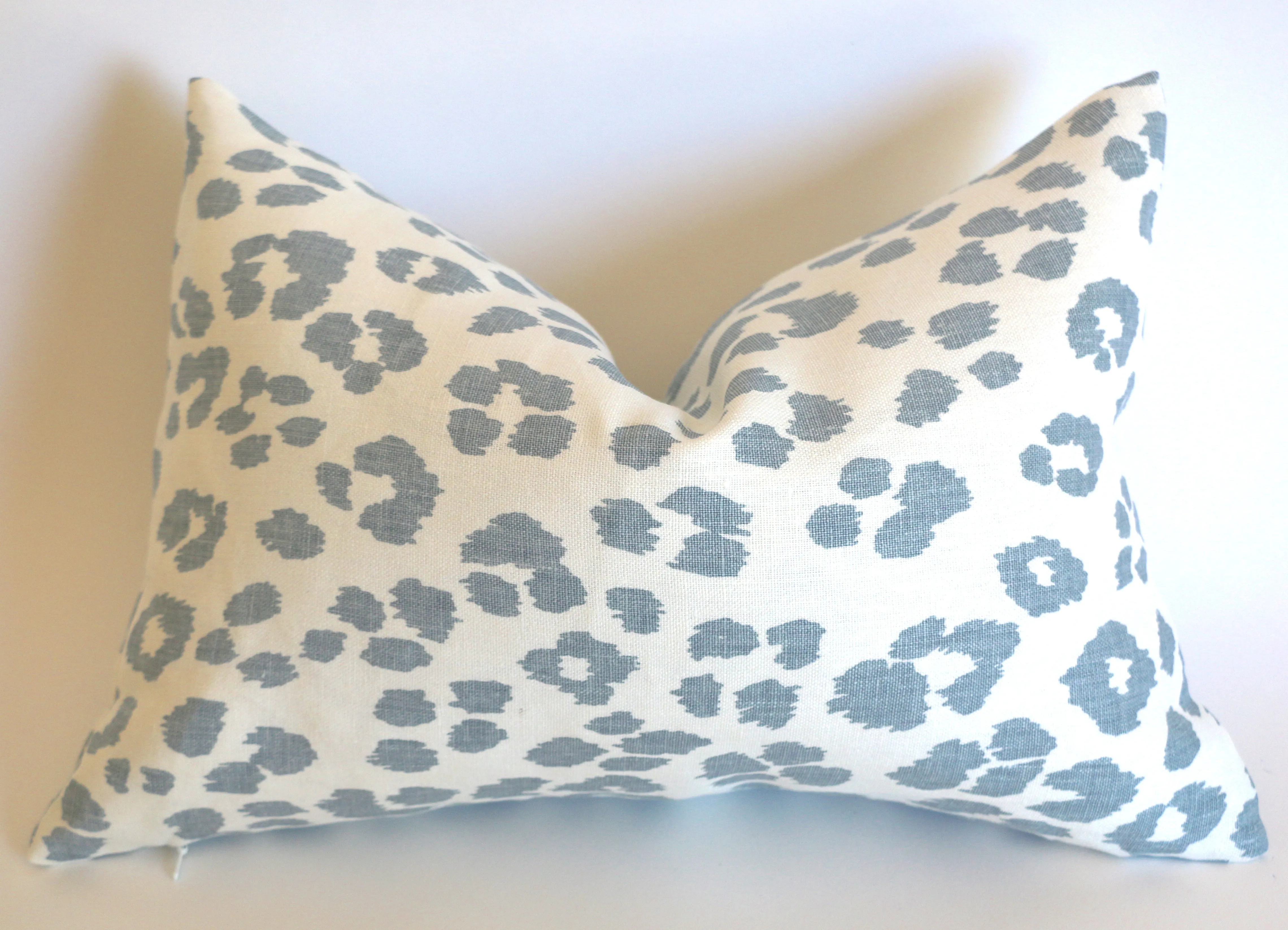 Iconic Leopard Sky Pillow Cover / Schumacher Sky Leopard Cushion Cover / Indoor or Outdoor Pillow Cover