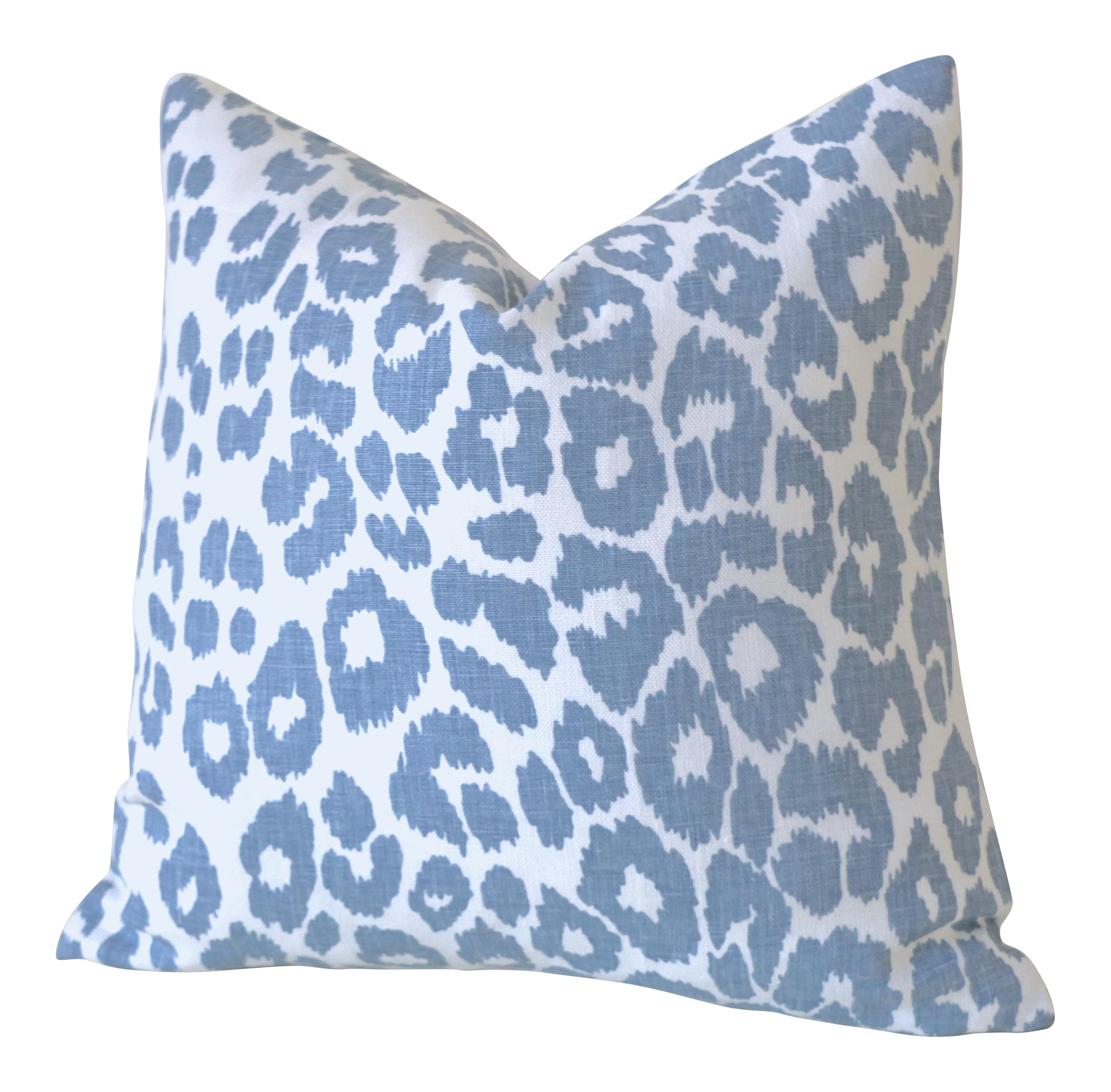 Iconic Leopard Sky Pillow Cover / Schumacher Sky Leopard Cushion Cover / Indoor or Outdoor Pillow Cover